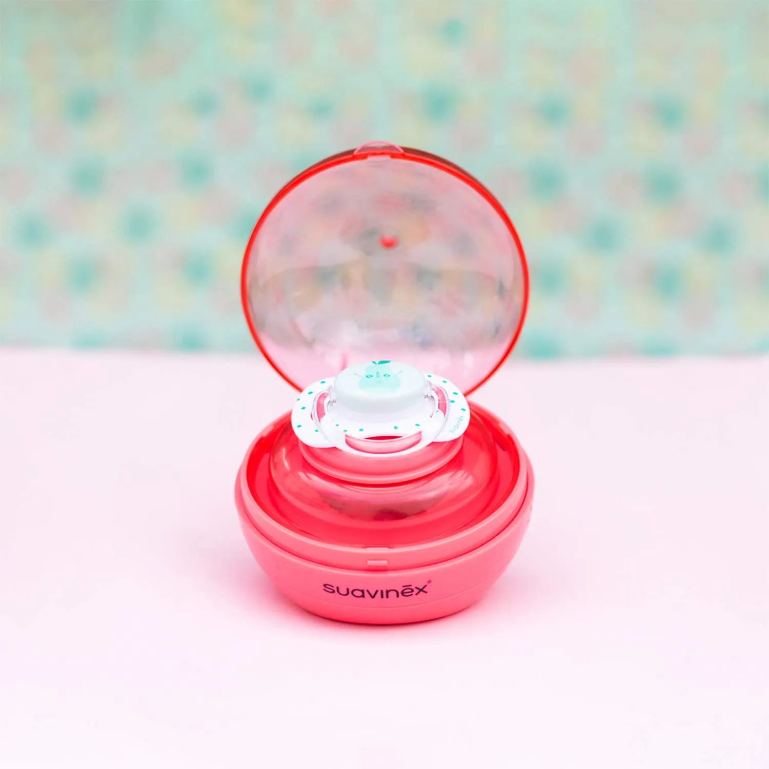 Suavinex Duccio Sterilizzatore Portatile per Succhietti a Luce UV, Rosa - immagine 6