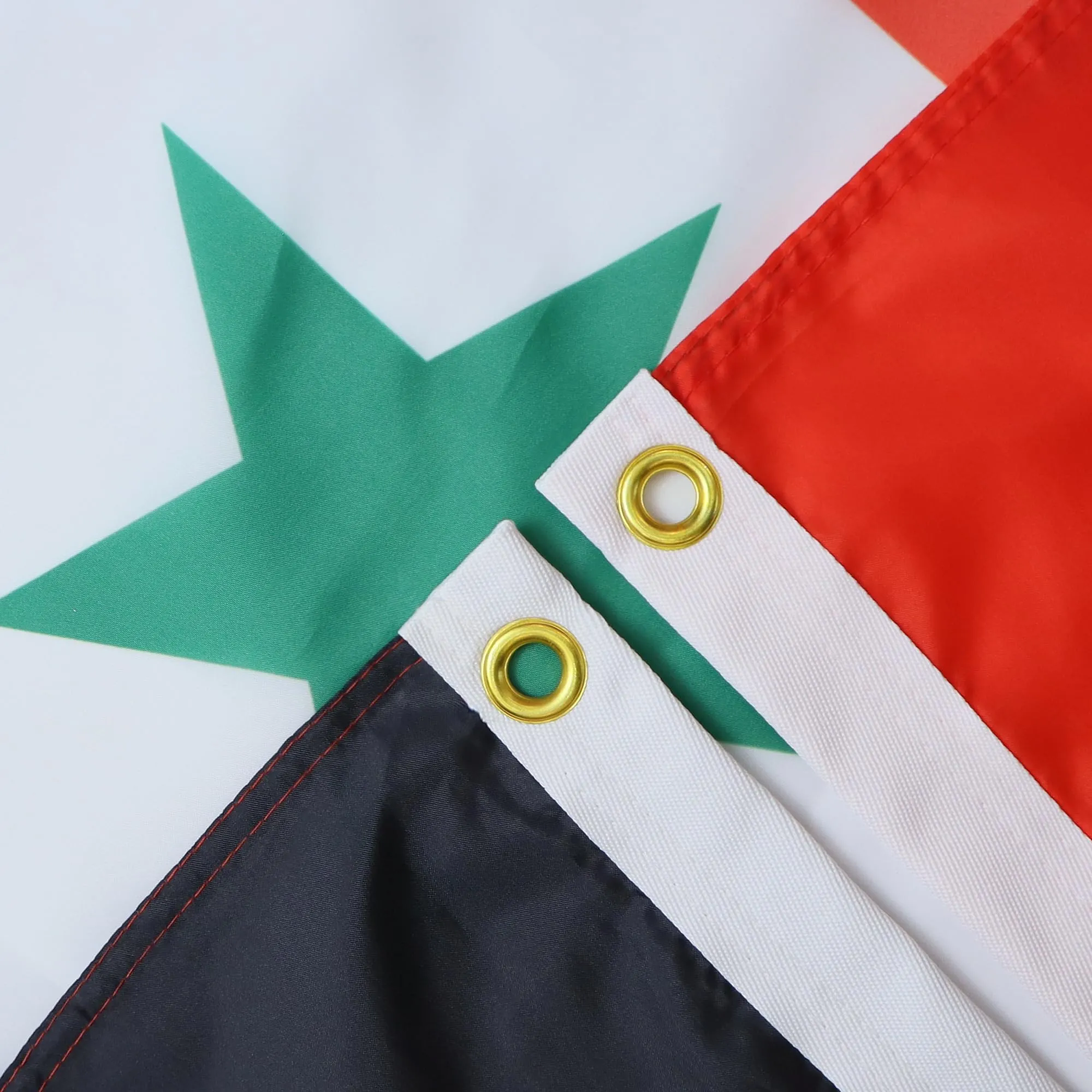 AZ FLAG Bandiera Siria 150x90 cm Poliestere Leggero con Occhielli - immagine 2