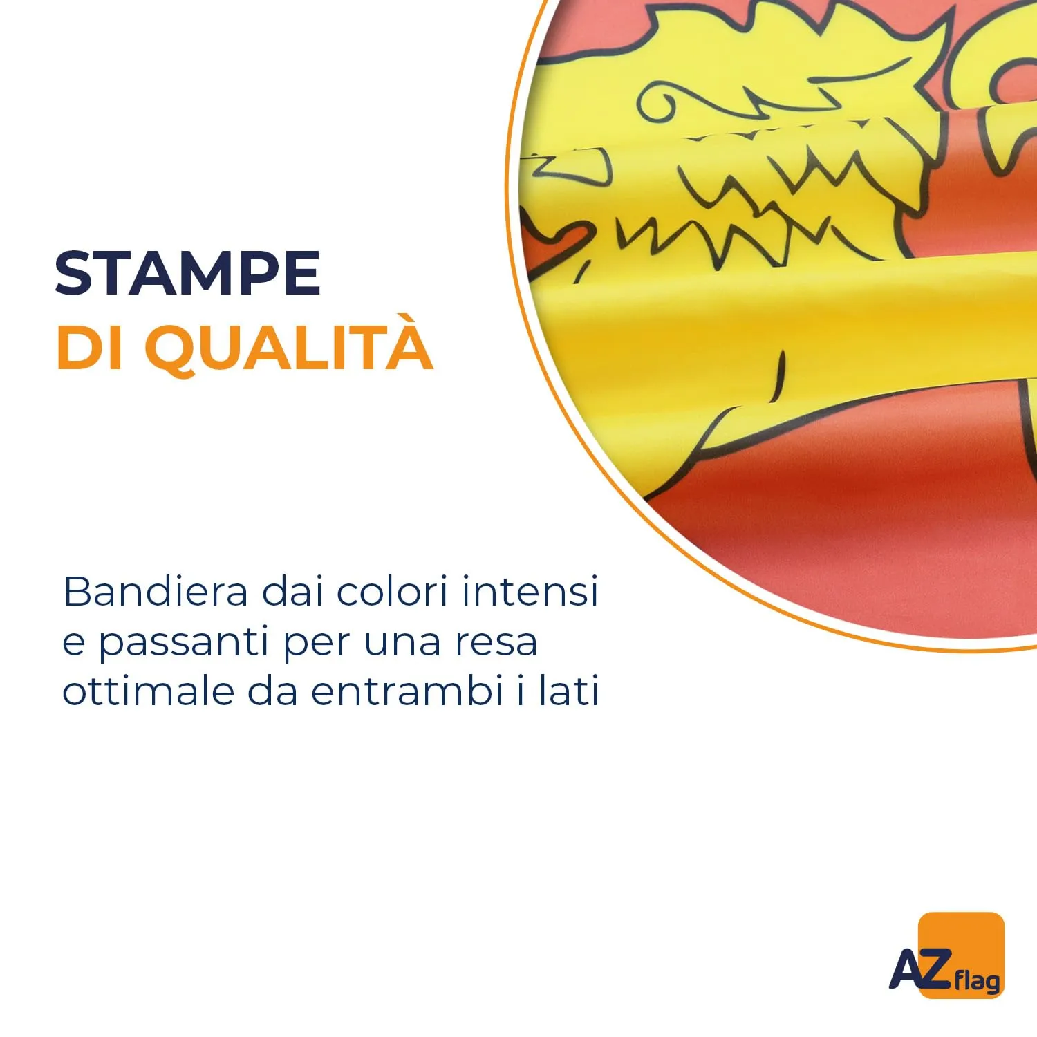 AZ FLAG Bandiera Sri Lanka 150x90 cm Poliestere Leggero con Occhielli - immagine 3