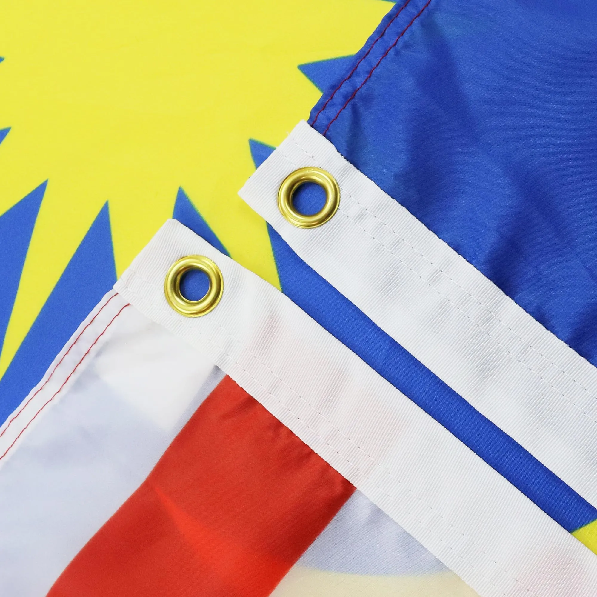 AZ FLAG Bandiera Malesia 150x90 cm in Poliestere Leggero con 2 Occhielli - immagine 2