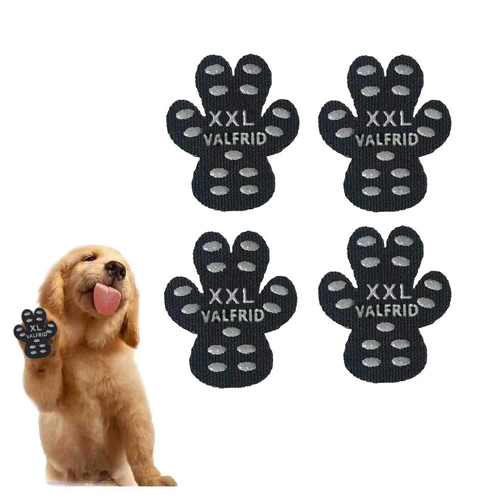 VALFRID Traction Pad Protezioni Zampa Antiscivolo per Cani, 24 pz, Nero, XXL - immagine 1