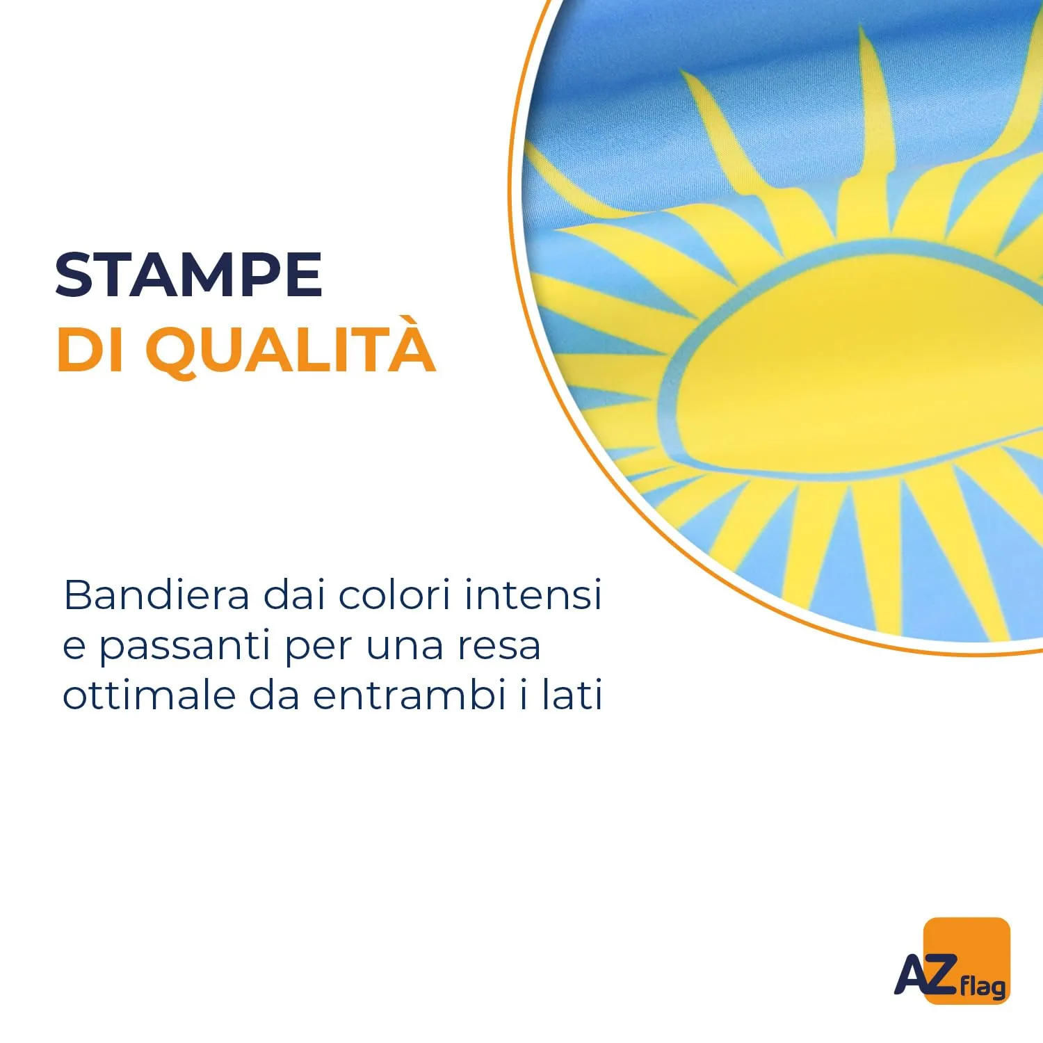 AZ FLAG Bandiera Ruanda 150x90 cm in Poliestere Leggero con 2 Occhielli - immagine 3