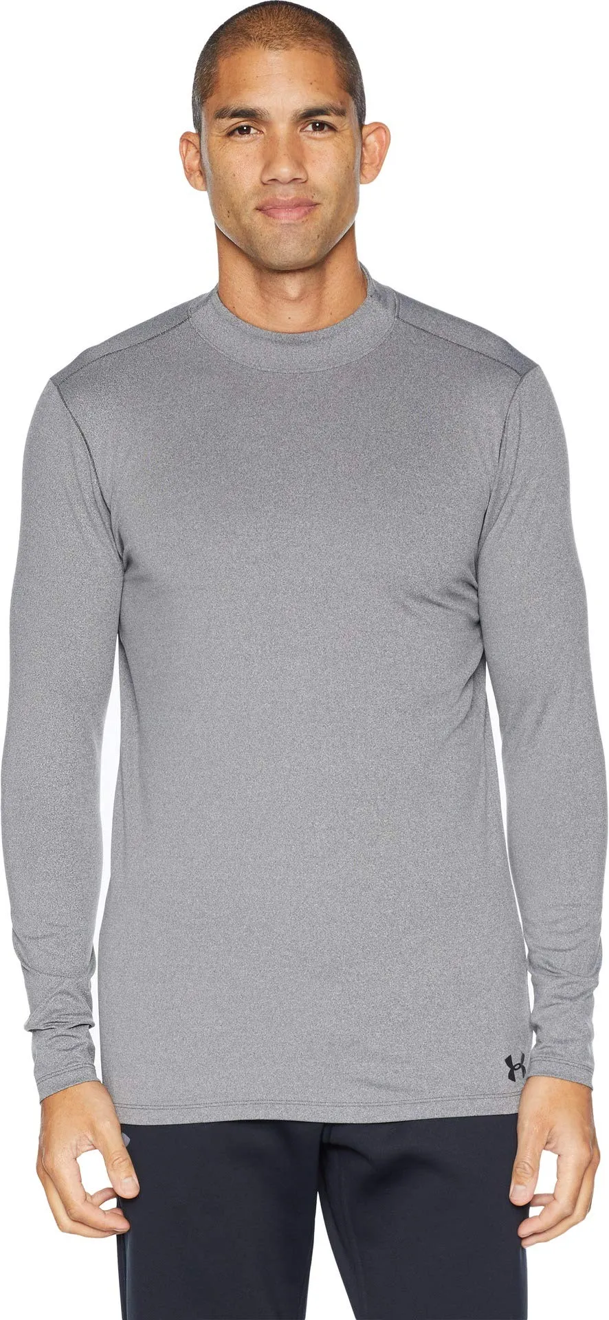 Under Armour Coldgear Armour Long Sleeve Shirt, Men's, Grey, S - immagine 1