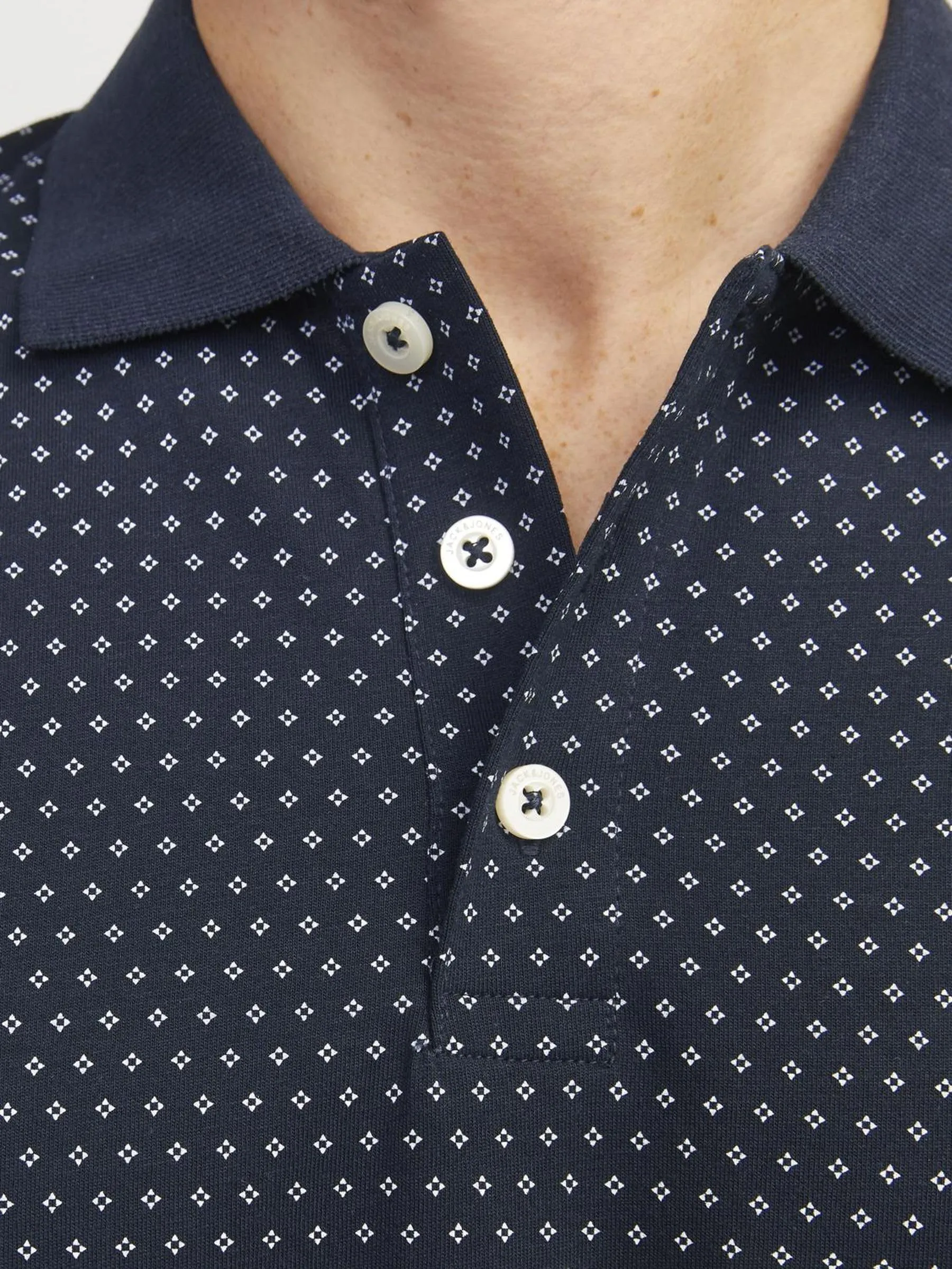 Jack & Jones Polo Shirt Navy Blue, S - immagine 7