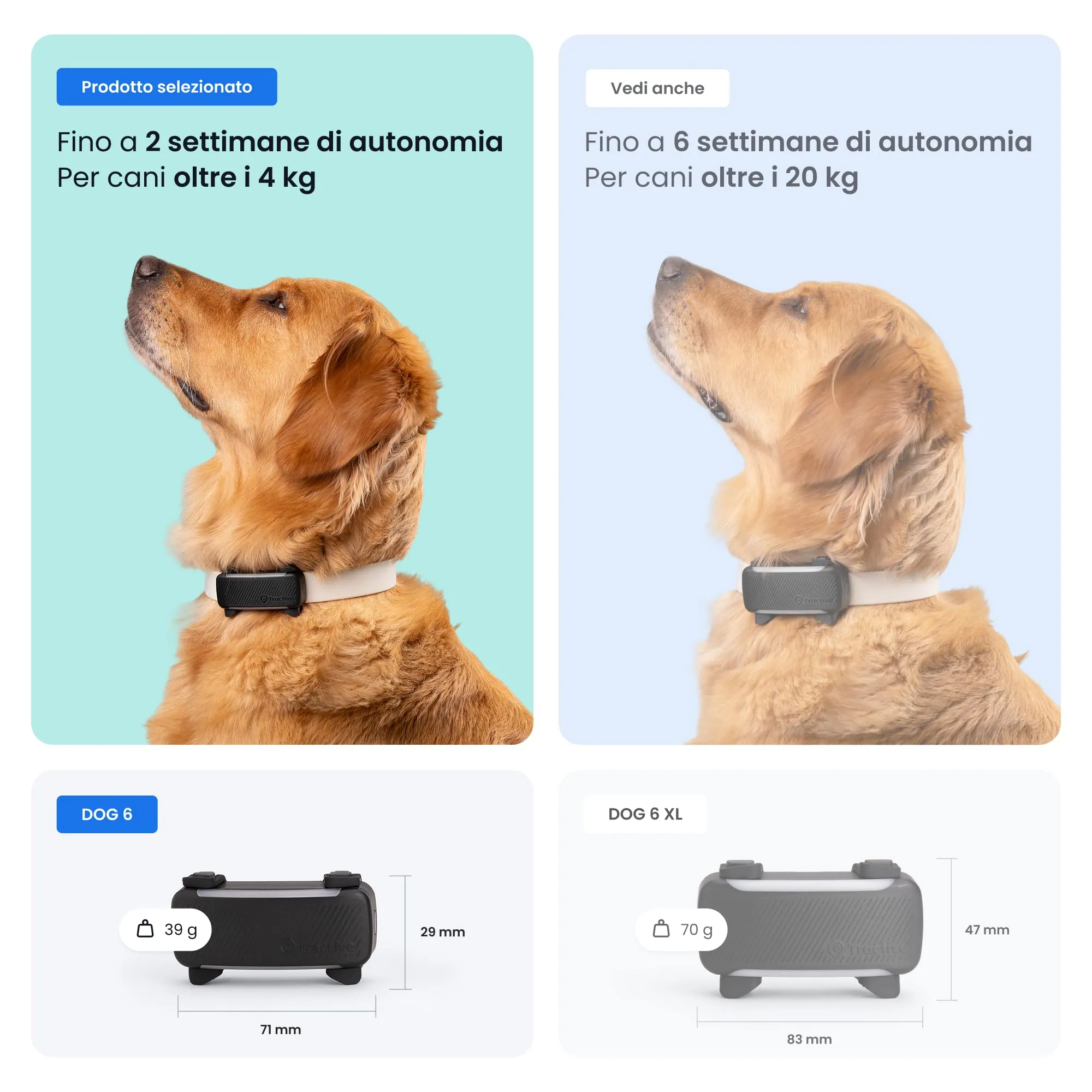 Tractive GPS per cani Edizione 2025 (Nero) - immagine 6