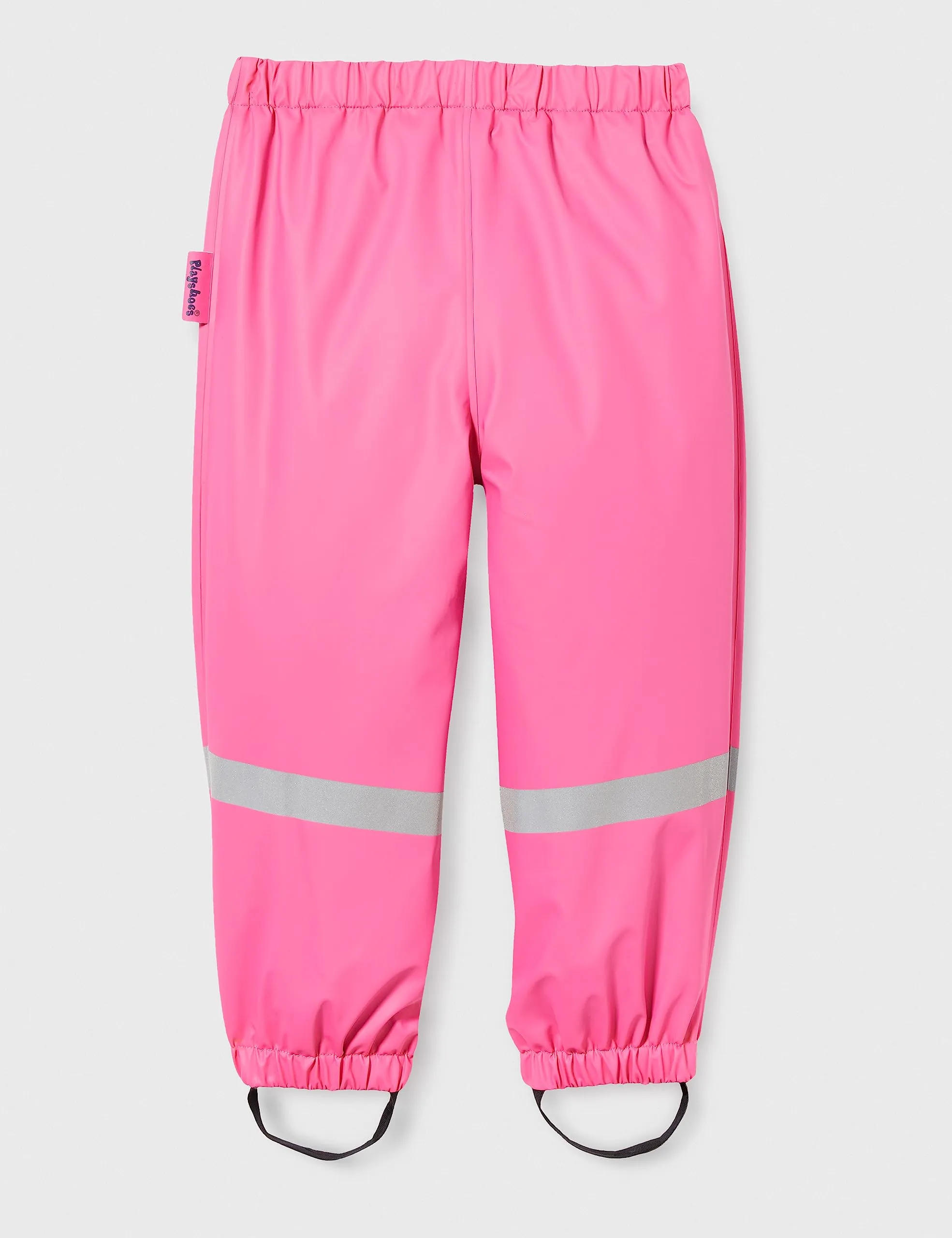 Playshoes Pantaloni Fango Salopette Antipioggia Unisex Bambini e Ragazzi, Rosa, 86 - immagine 3