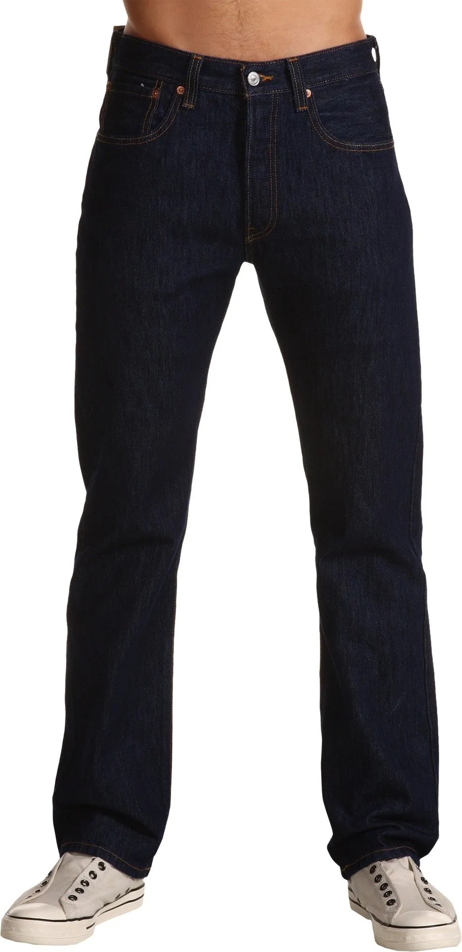Levi's 501 Original Fit Jeans - Blu Rinse, 34W / 32L - immagine 3