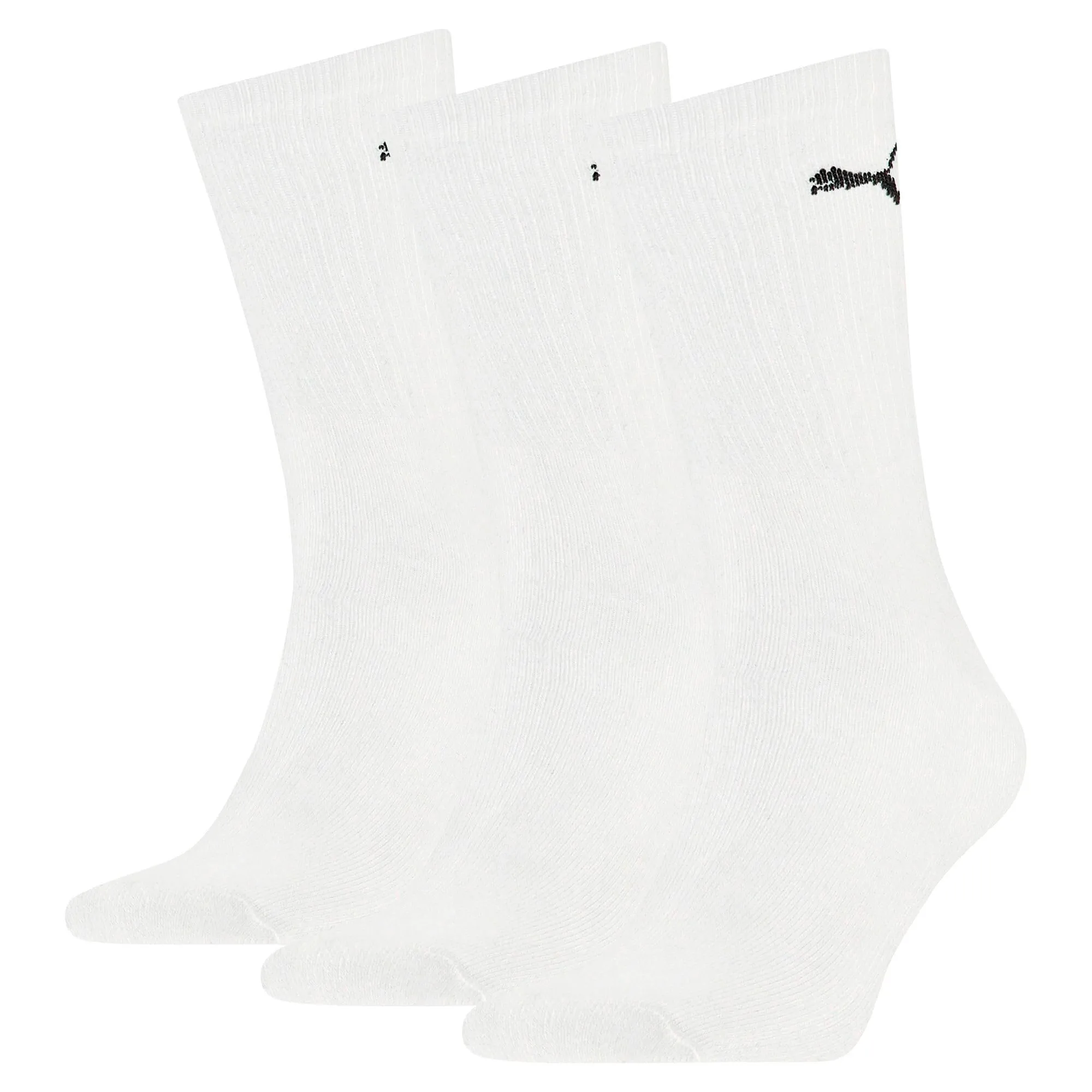 Puma Unisex Sport Tennis Socks, 18 Pair, White, Size 35-38 - immagine 1