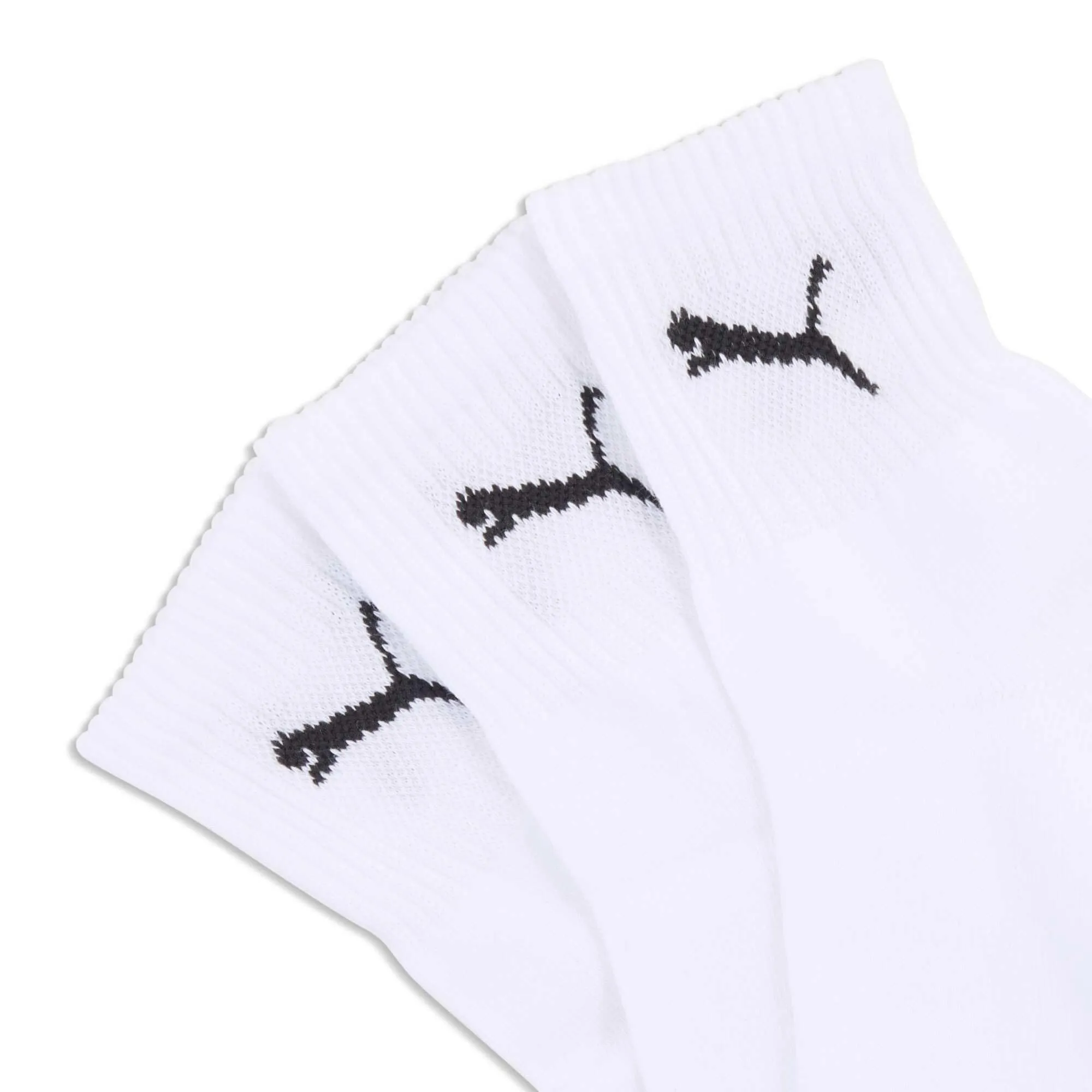 Puma Short Crew Calzini, Bianco, 35-38 Unisex Adulto - immagine 2