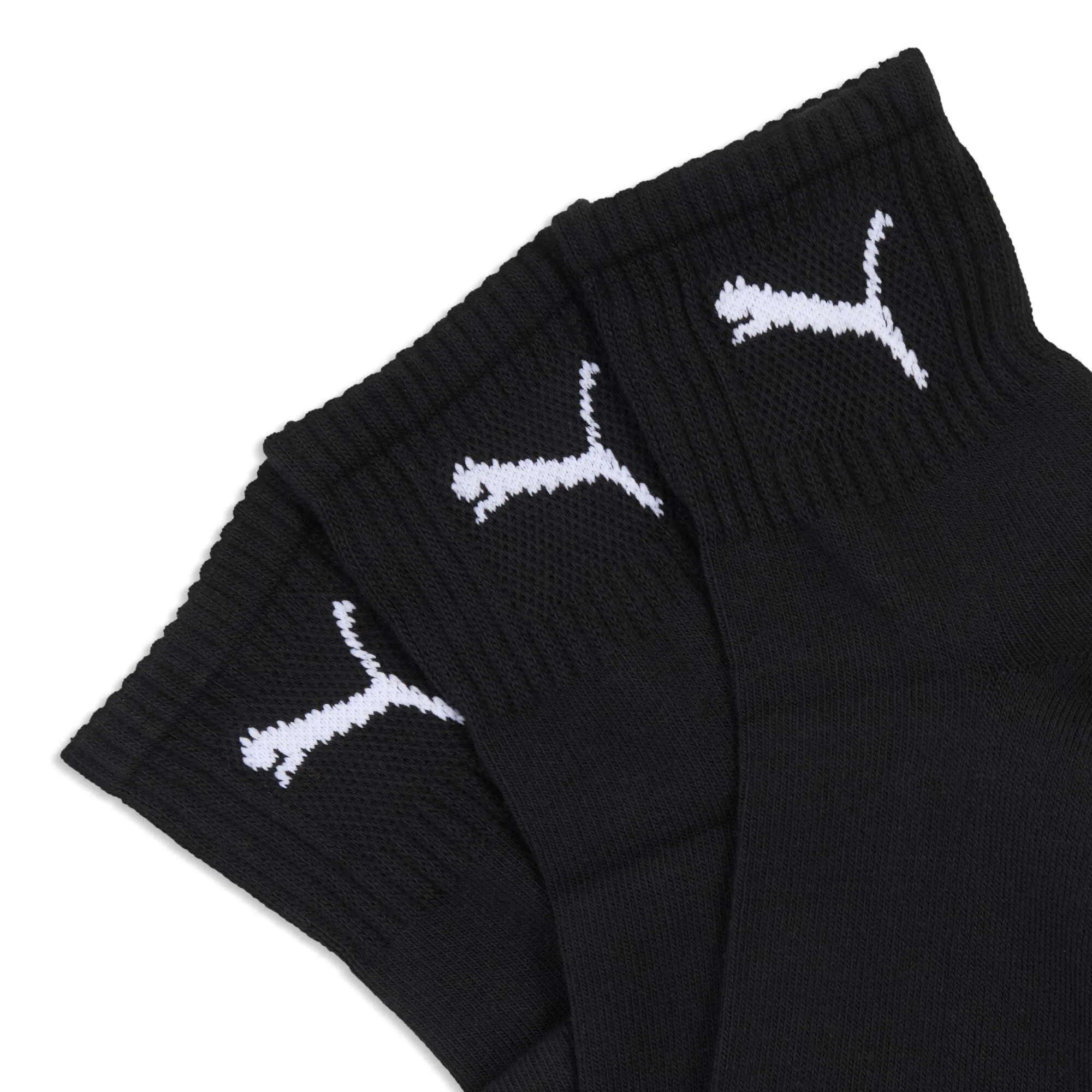 Puma Short Crew Calzini, Nero, 35-38 Unisex Adulto - immagine 2