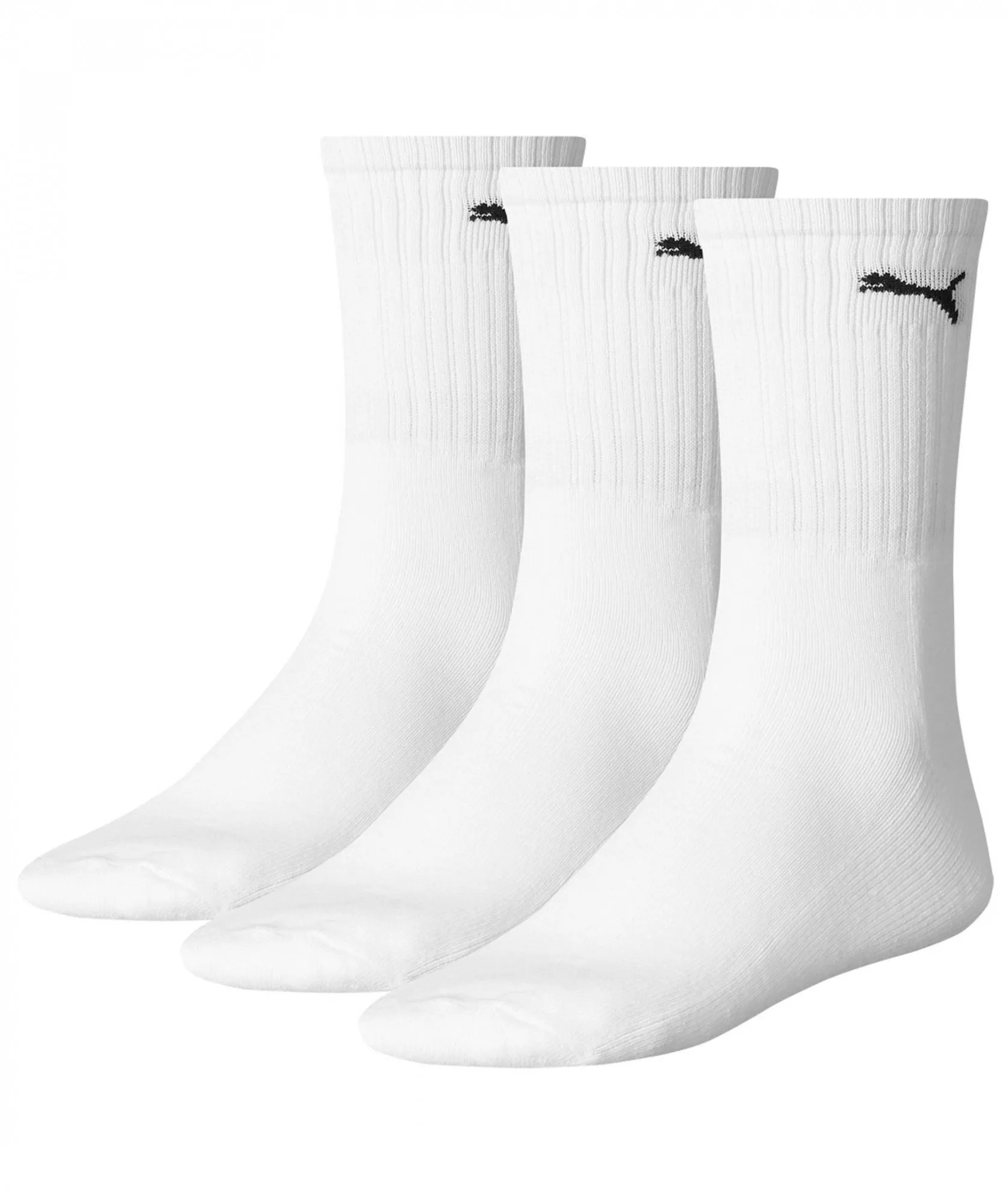 Puma Calze Sport Unisex, Bianco, 39-42 - immagine 1