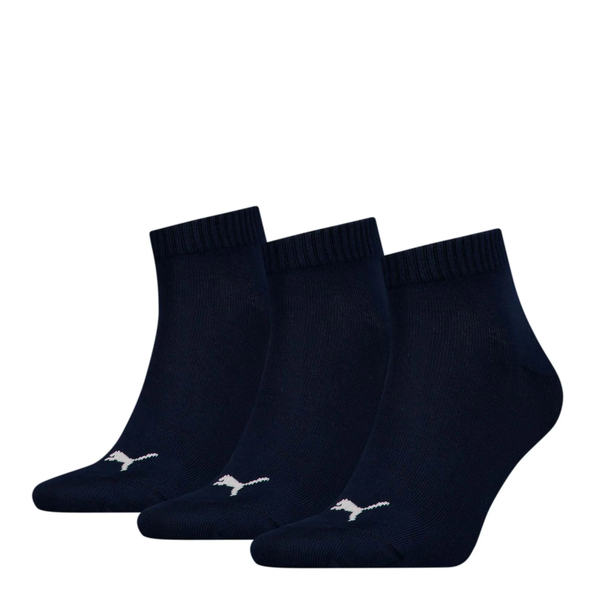 Puma Quarters Calzini da Sport, 12 Paia, Nero, 39-42 - immagine 1