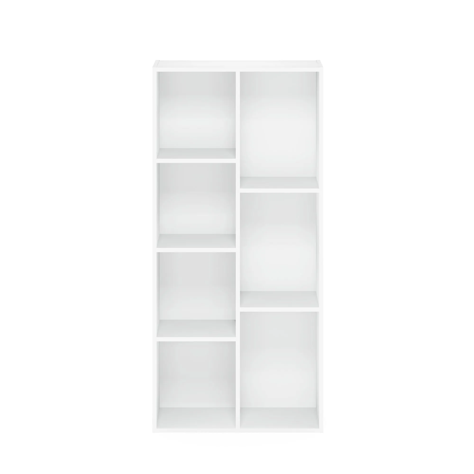 Furinno Luder Scaffale Aperto Reversibile a 7 Cubi, Bianco - immagine 8