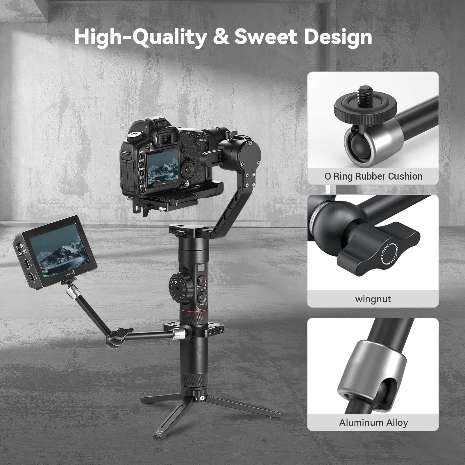 SmallRig Magic Arm Articulating Arm 10 Inches for Monitor - 2066B - immagine 7