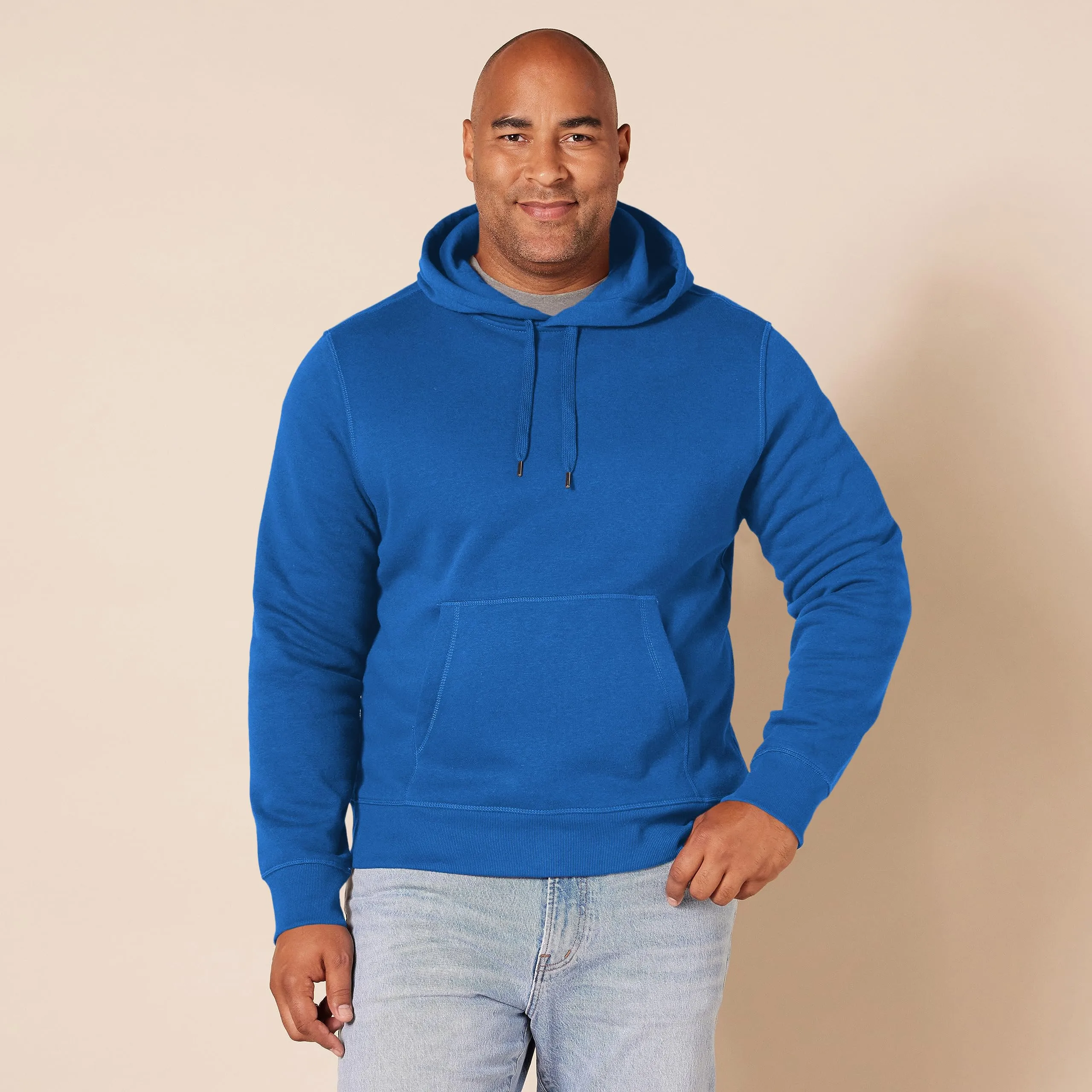 Amazon Essentials Felpa con Cappuccio Uomo, Blu Cobalto, XXL - immagine 6