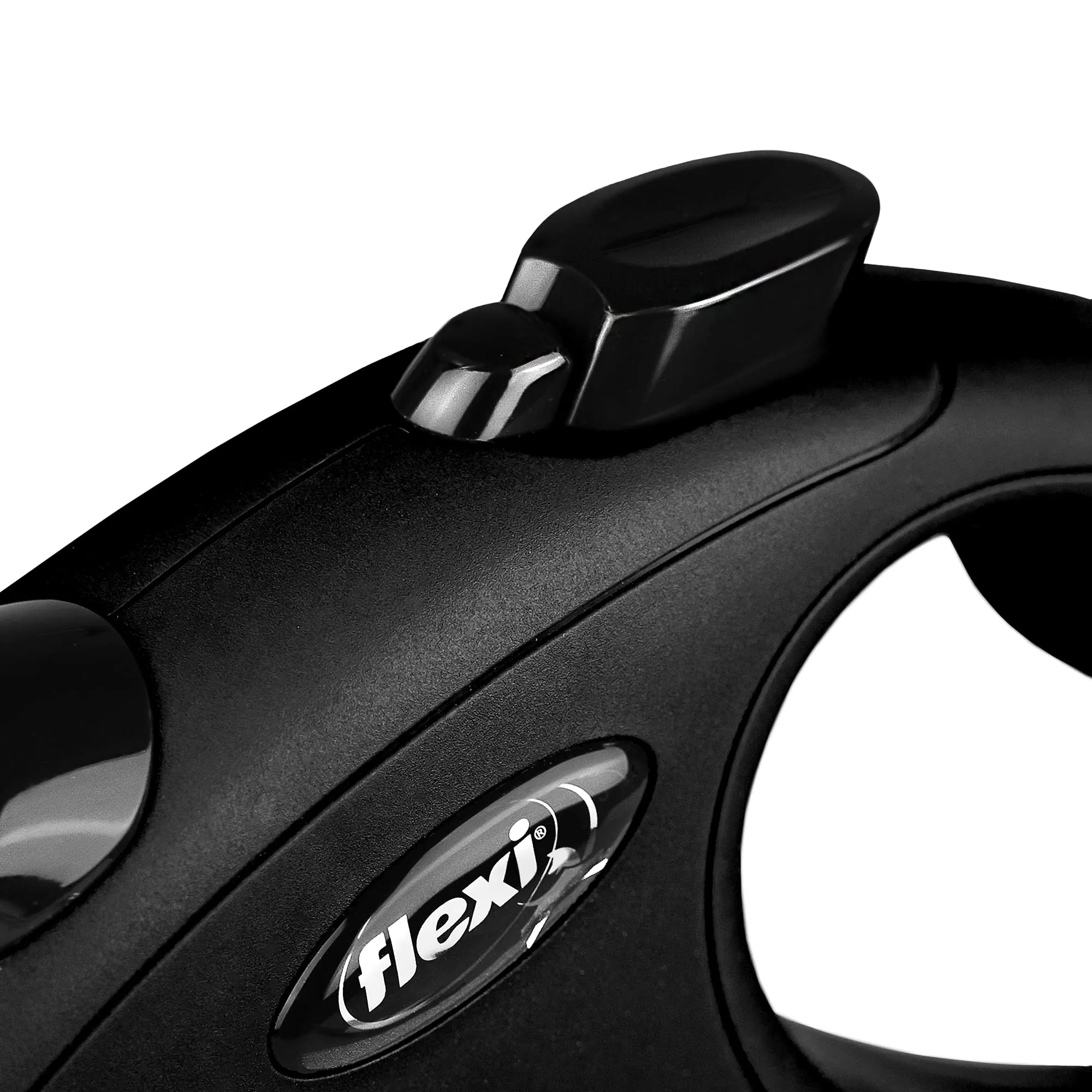 Flexi Guinzaglio Mulinello Classic Band 5 Metri 50 kg Nero - immagine 5