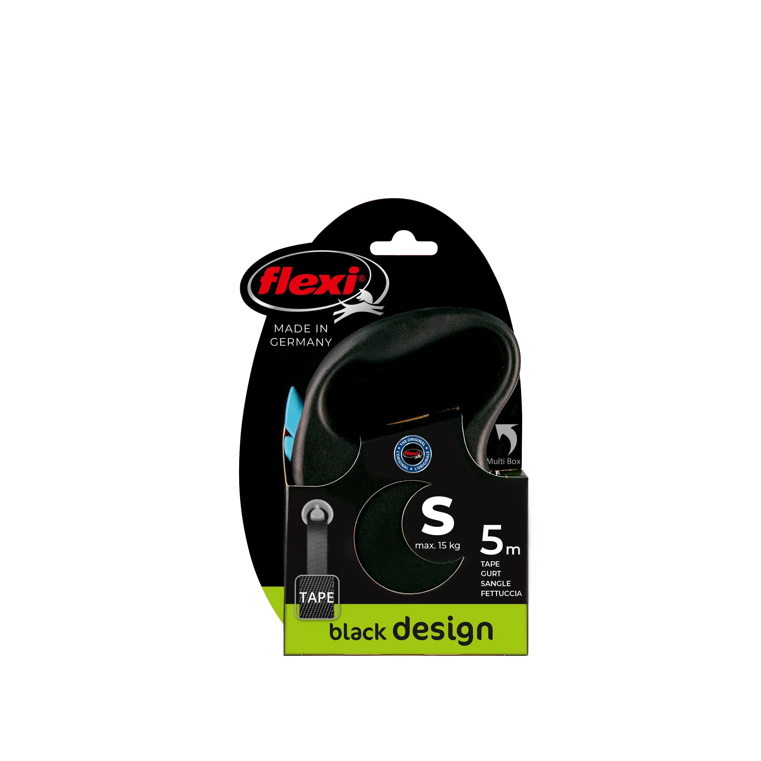 Flexi Nastro Strap Design, Blu, Small (5m), 170g - immagine 2