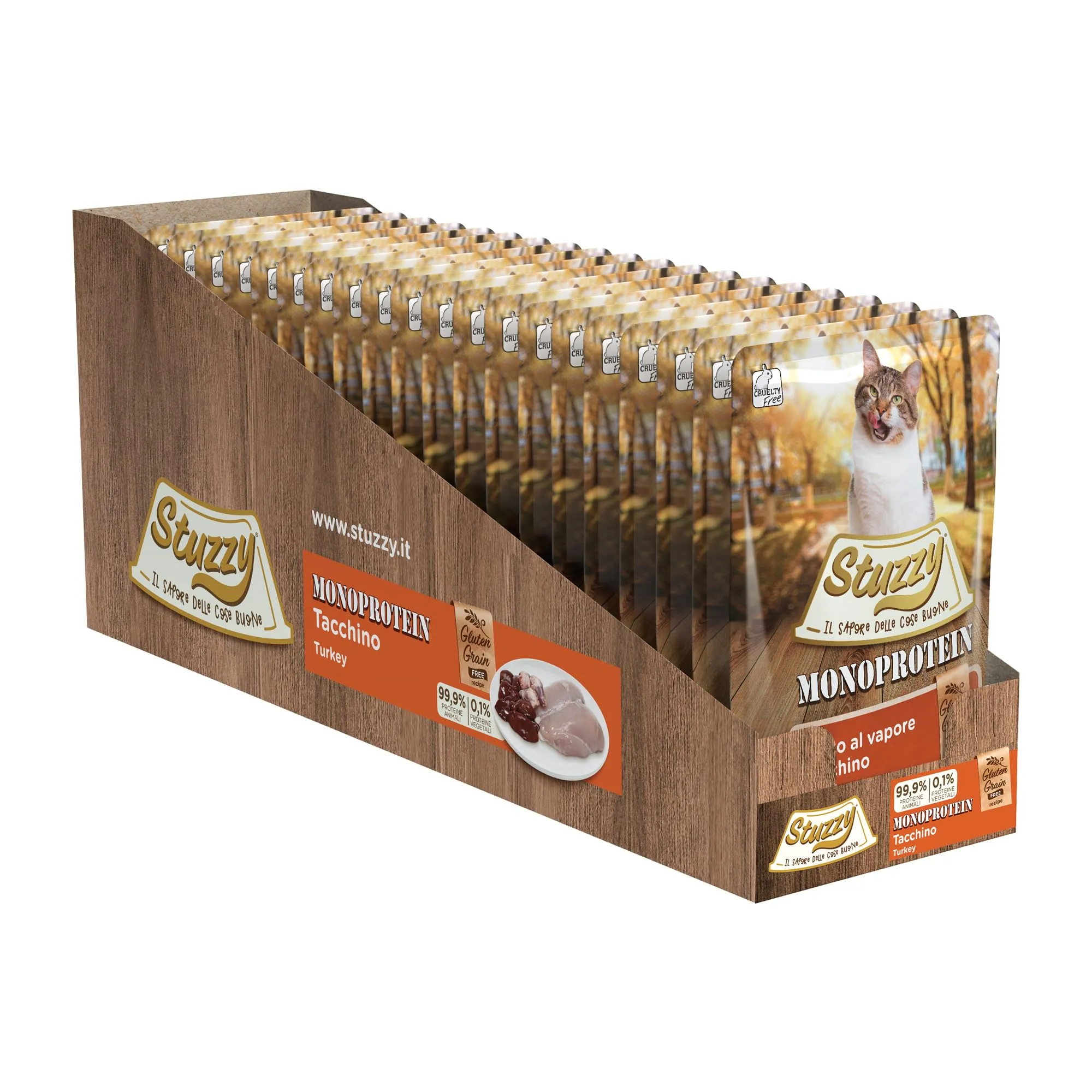Stuzzy Monoprotein Tacchino 20 x 85g - immagine 2