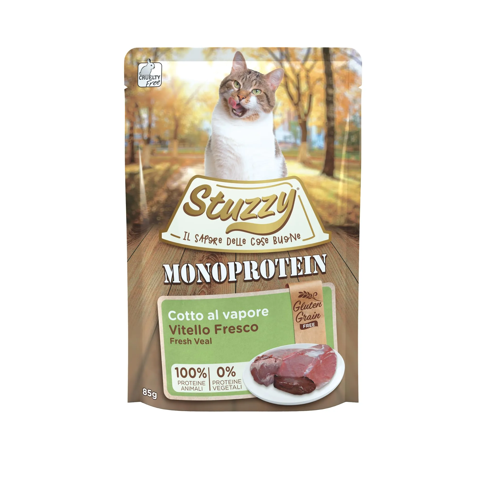 Stuzzy Monoprotein Vitello, 85g (Pack of 20) - immagine 1