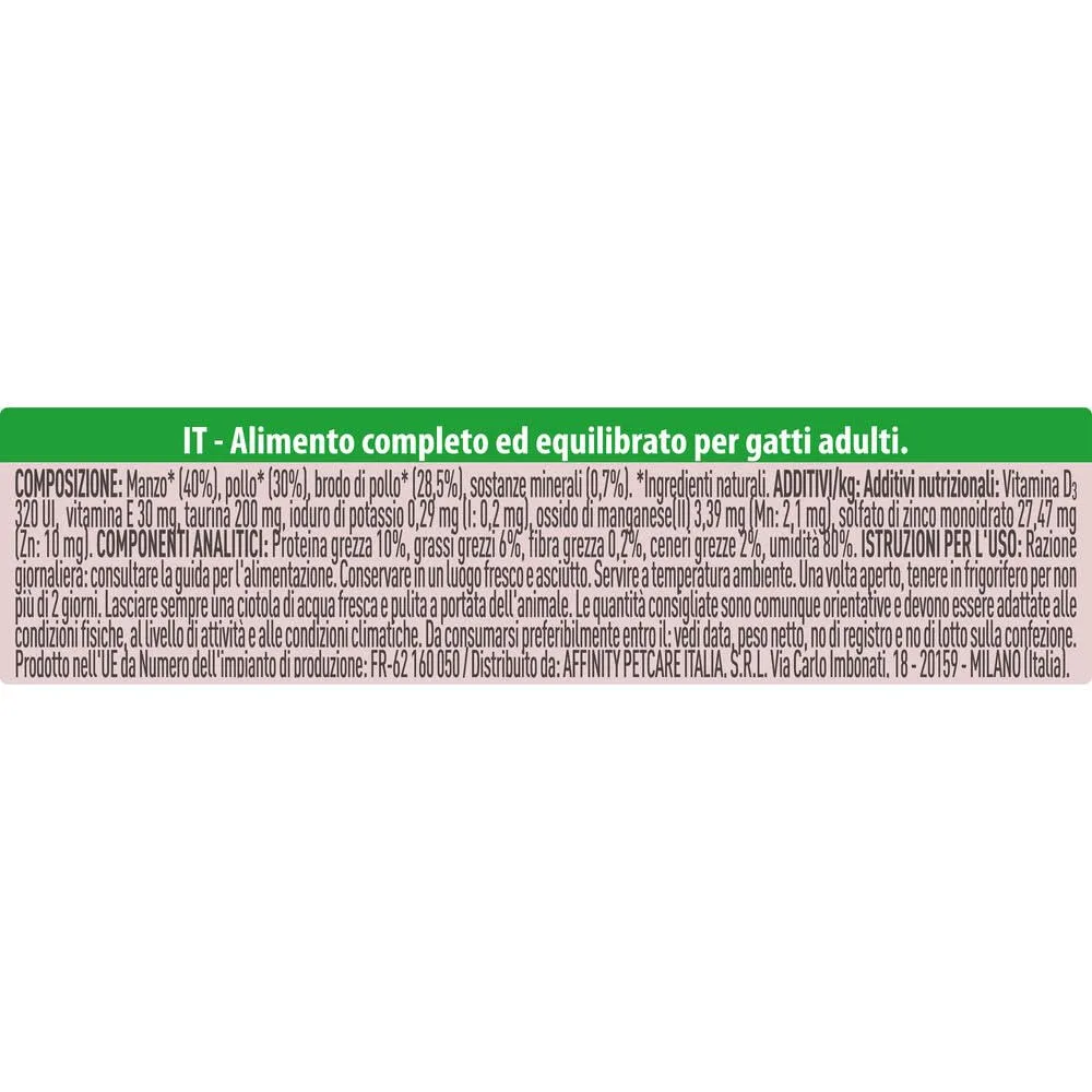 Trainer Natural Adult Paté di Manzo per Gatti, 18 x 85g - immagine 5