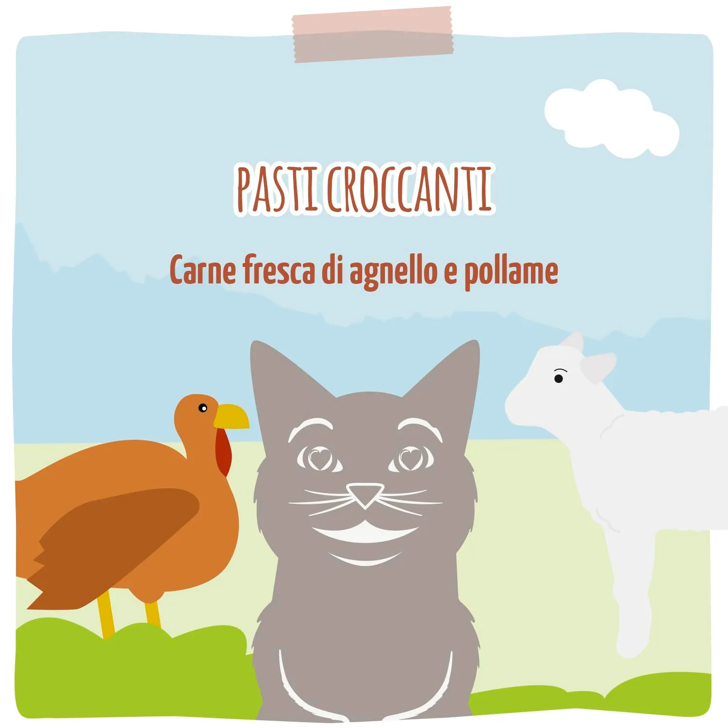 MjAMjAM Crocchette premium per gatti, Agnello fresco e pollame, senza cereali, 1.5 kg - immagine 5