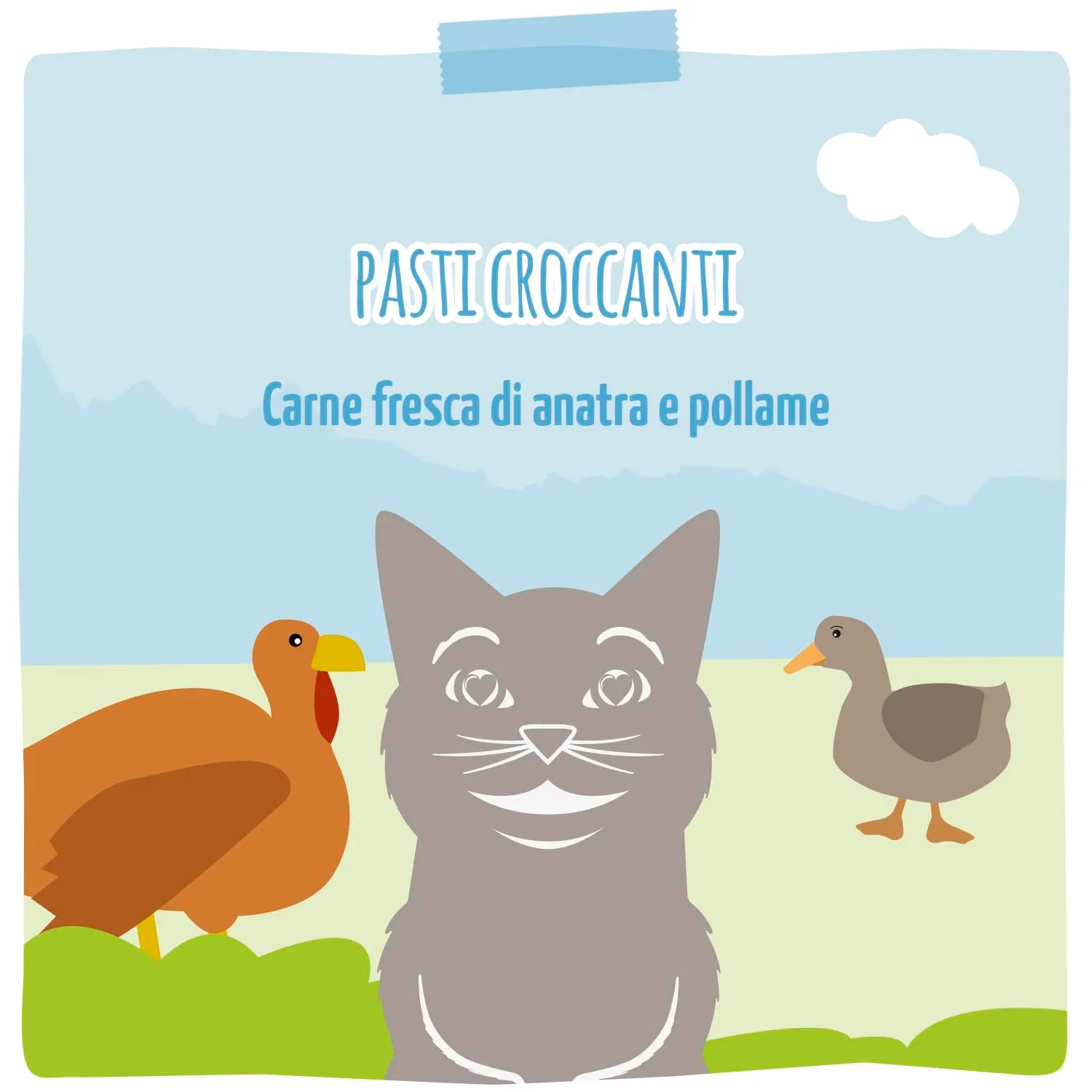 MjAMjAM Crocchette premium per gatti, Anatra fresca e pollame, senza cereali, 1,5 kg - immagine 5
