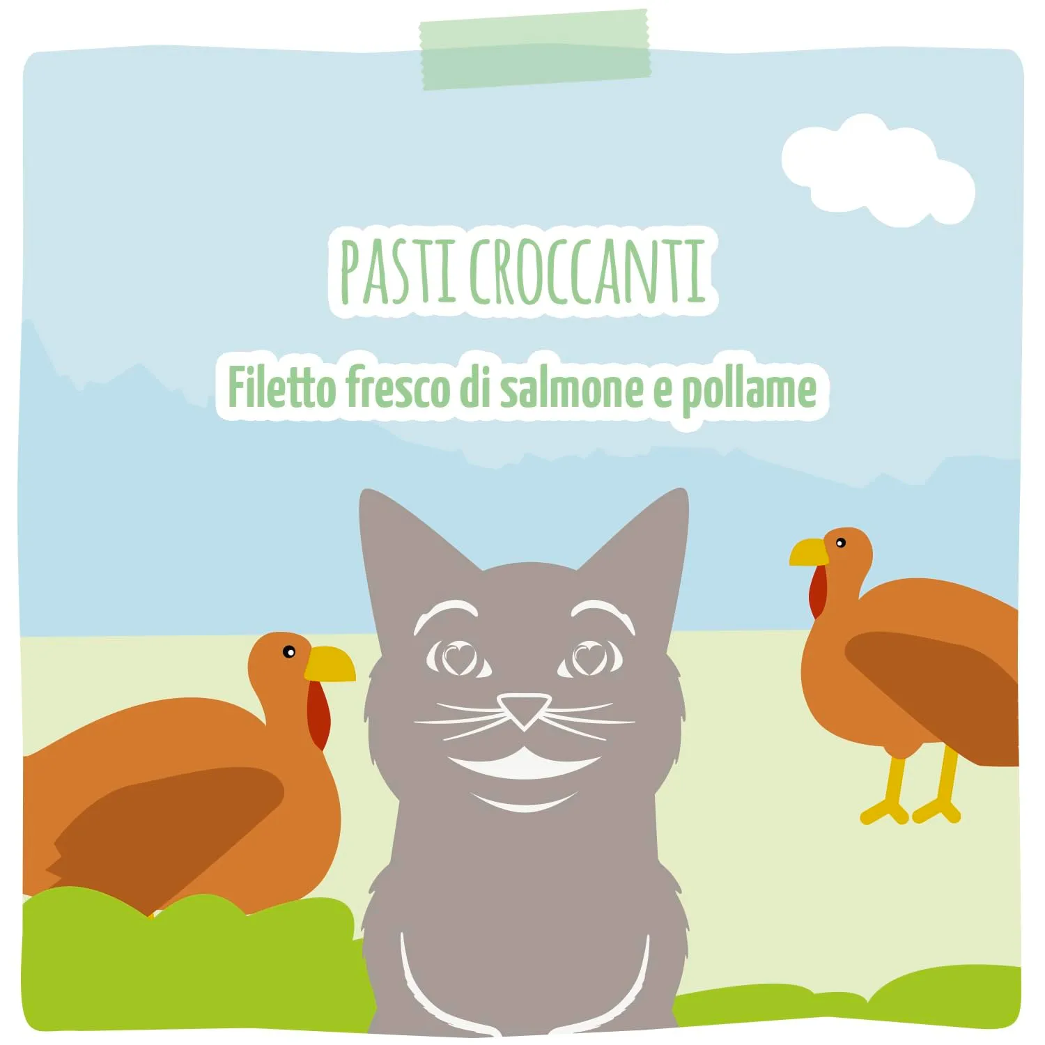 MjAMjAM Crocchette per gatti Sterilised, Carne di pollame fresca, Senza cereali, 1,5 kg - immagine 5