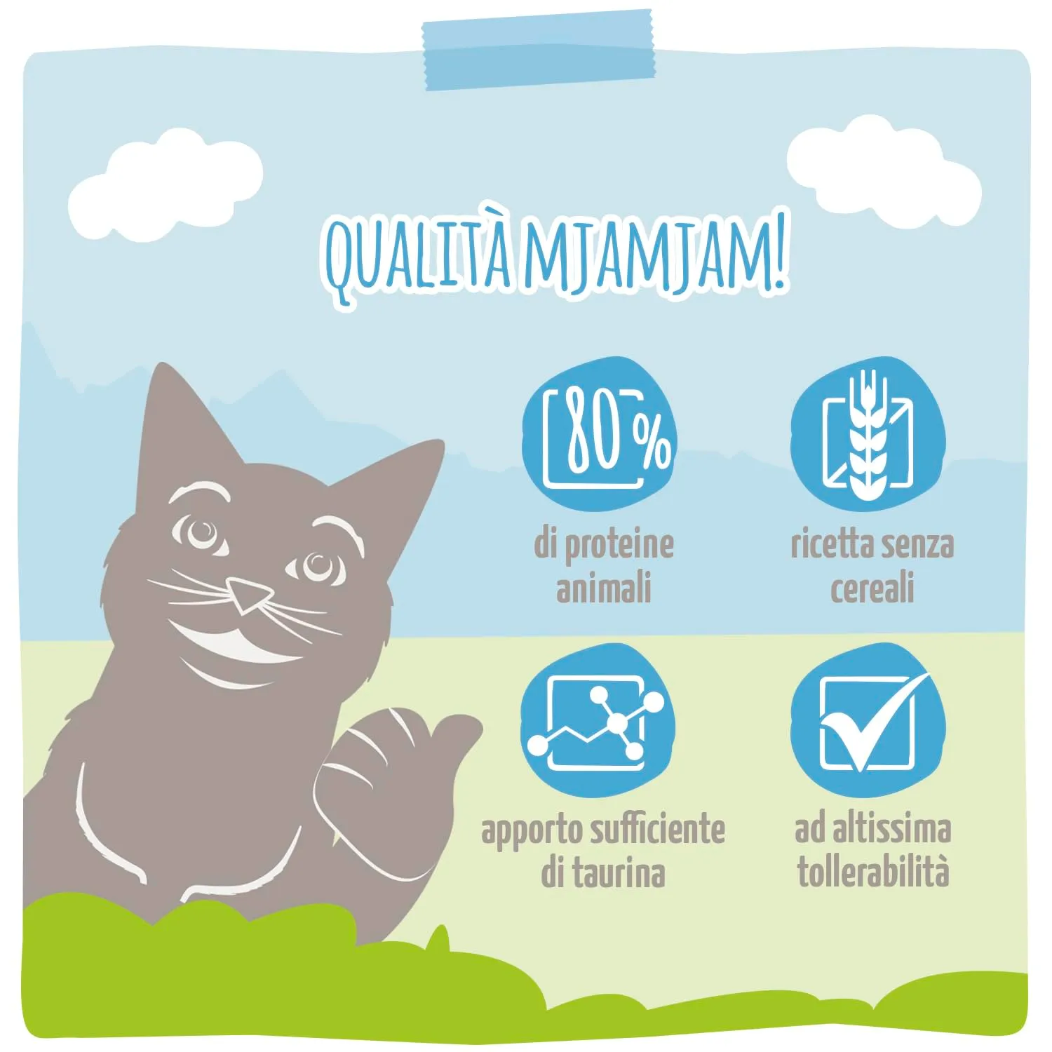 MjAMjAM Crocchette Premium per Gatti, Anatra Fresca e Pollame, Senza Cereali, 300 g - immagine 4