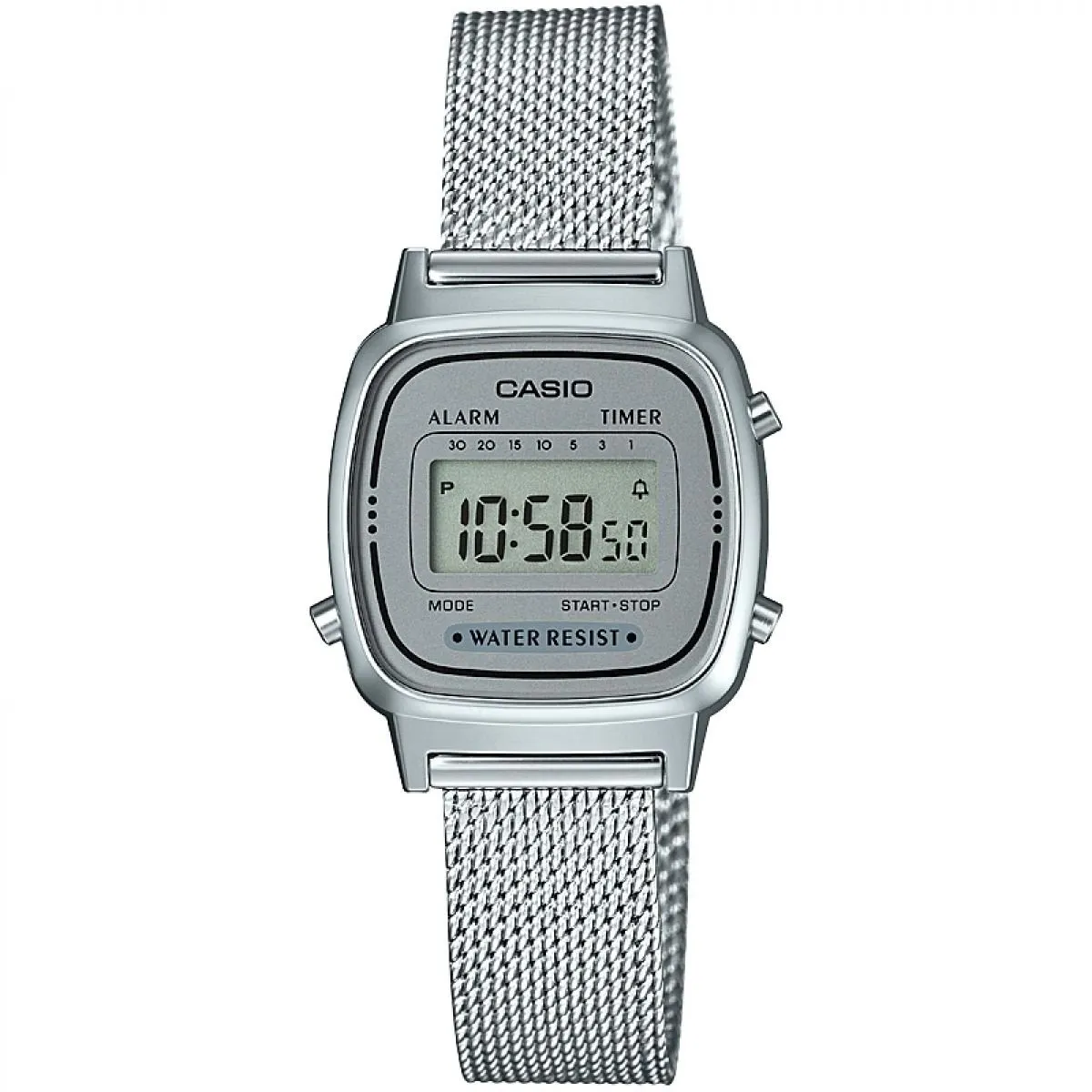 Casio Collection LA670WEM-7EF Orologio da Donna Argento - immagine 1