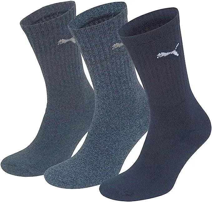 Puma Calzini Sportivi, Set da 6 Paia, Marineblau, 39/42 - immagine 1