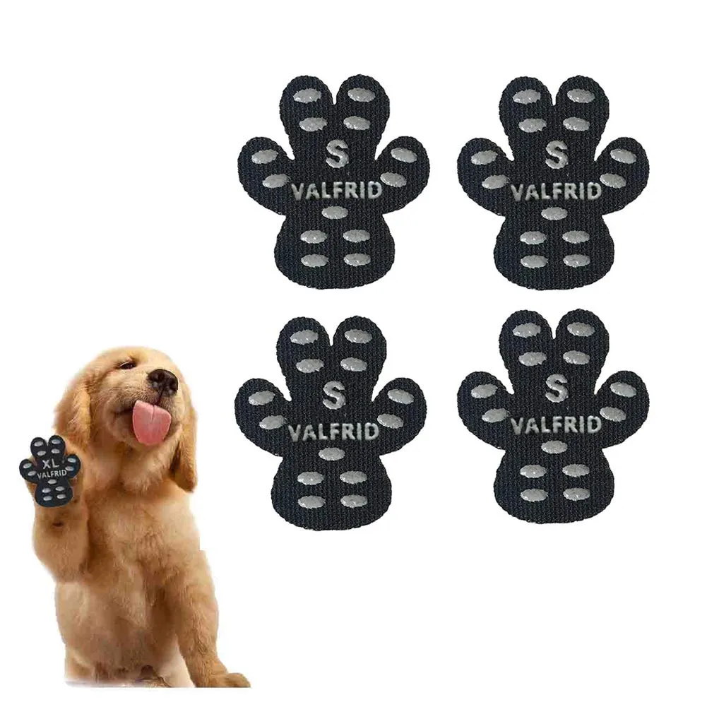 VALFRID Protezioni Zampe Antiscivolo in Gomma Autoadesiva per Cani, 24 pz - S - immagine 1