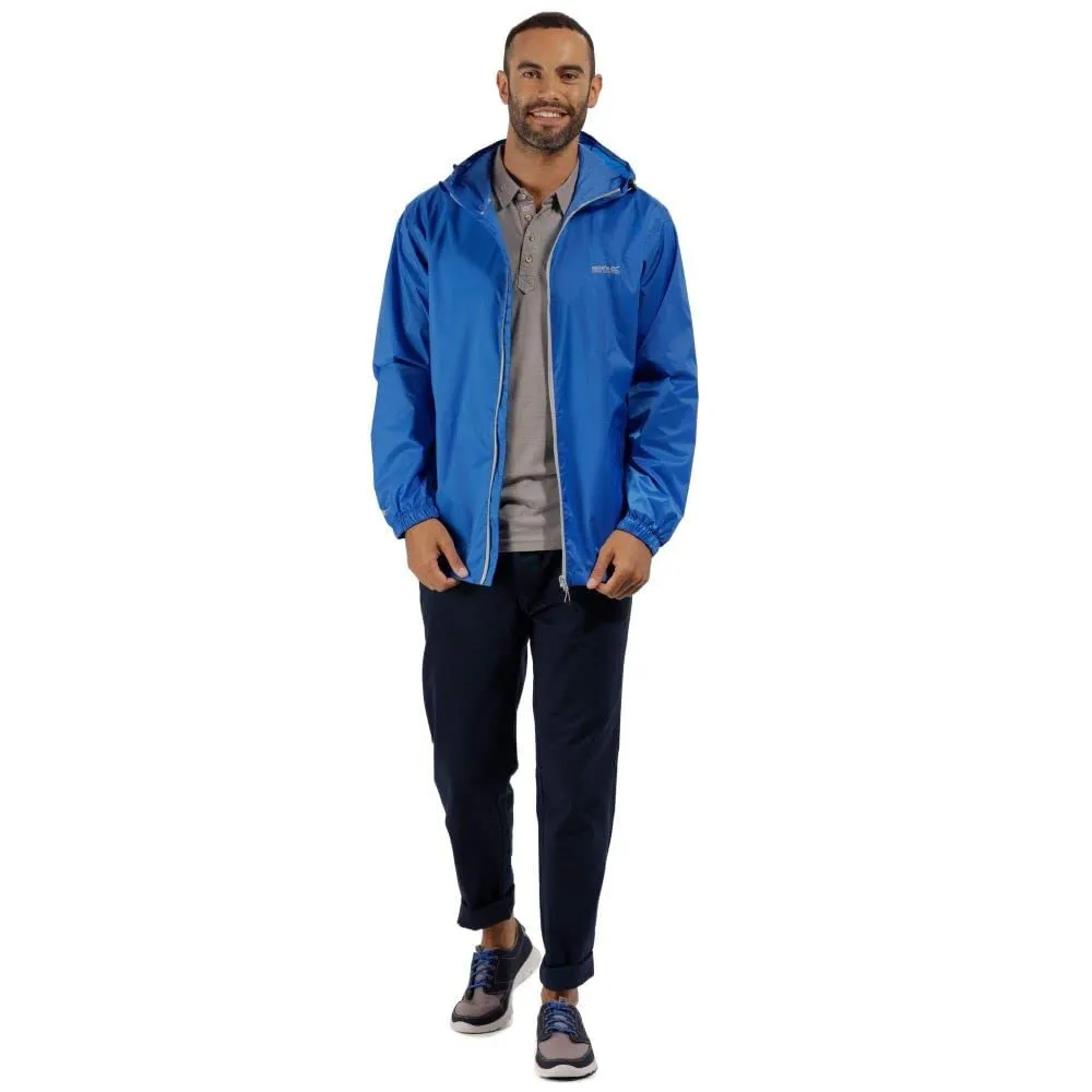 Regatta Pack It III Giacca Impermeabile Uomo, Oxford Blue, 3XL - immagine 6