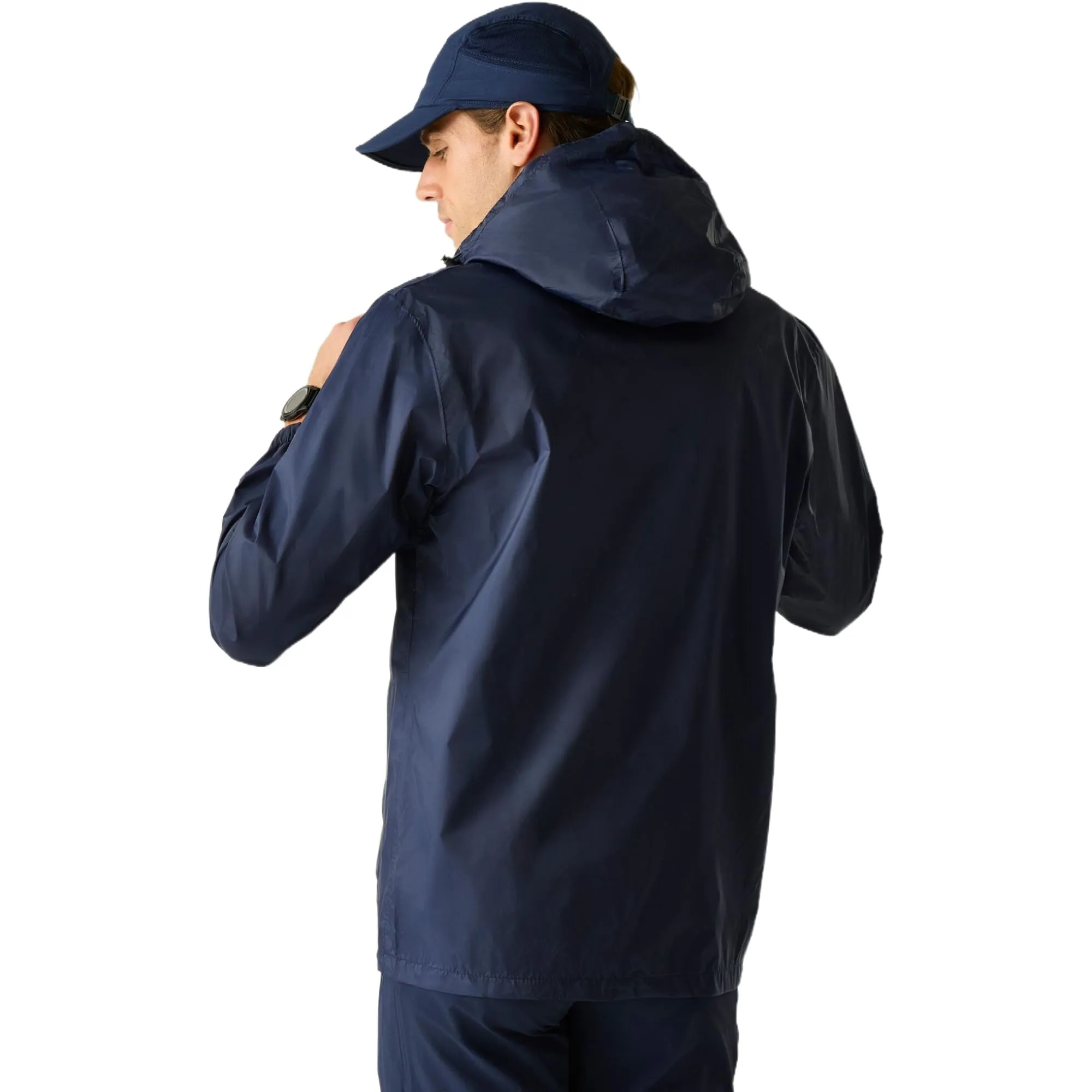 Regatta Pack It III Giacca impermeabile Uomo, Blu (Navy), XL - immagine 2