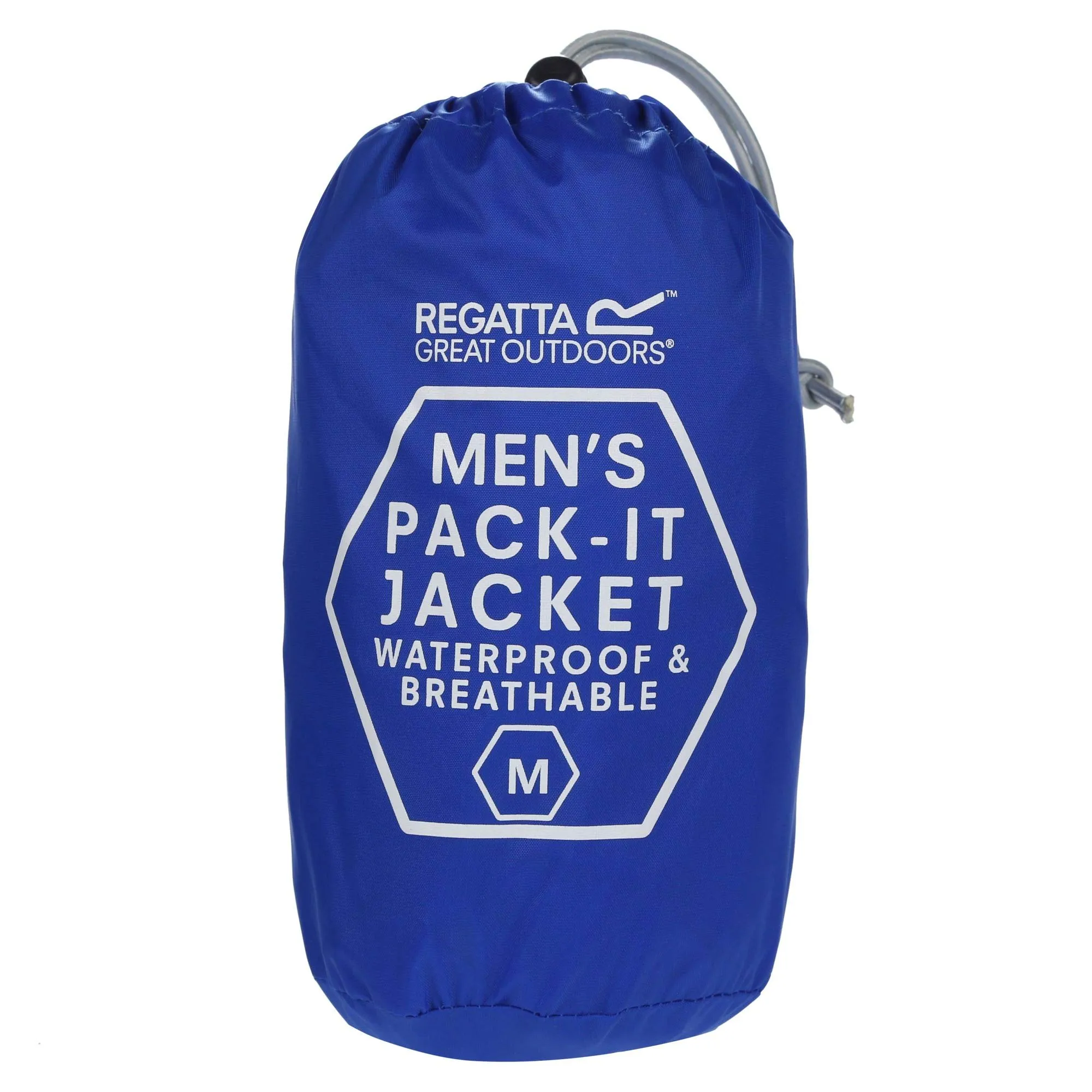 Regatta Pack-It III Giacca Shell Impermeabile Traspirante con Cappuccio Oxford Blue - immagine 10
