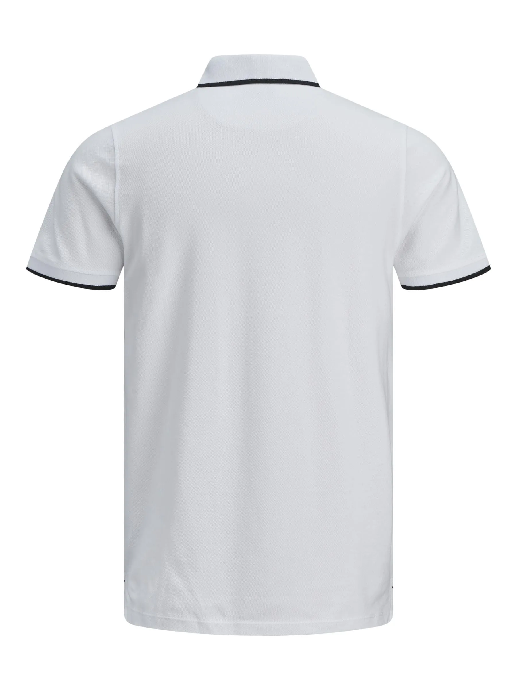 Jack & Jones Jjepaulos Polo SS Noos Slim Fit, White, M - immagine 4
