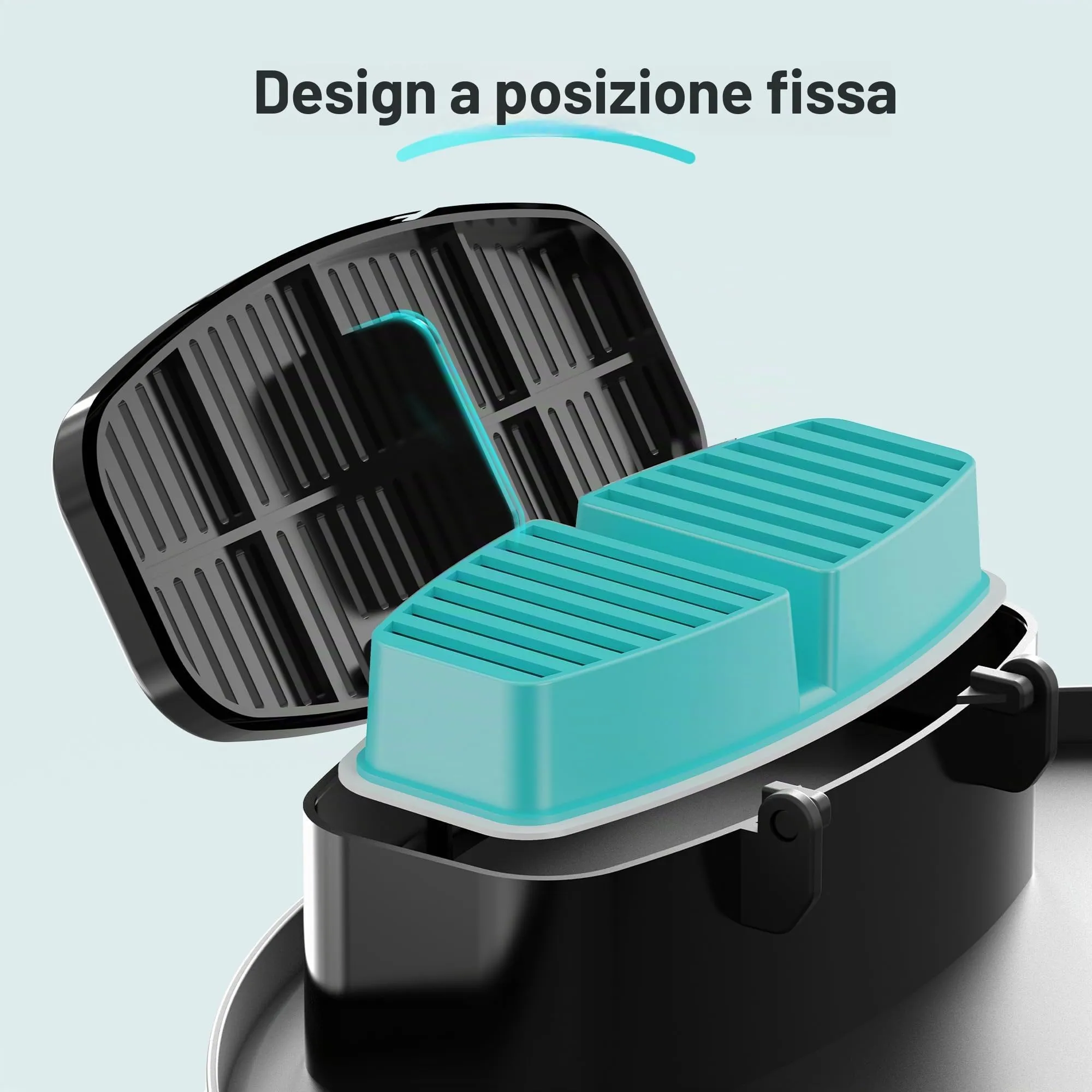 GIOTOHUN Filtri per Fontanella per Gatti, 12 Filtri a Carbone e 12 Filtri in Schiuma - immagine 5