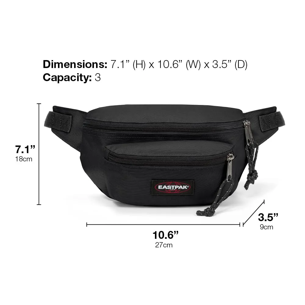 Eastpak Doggy Bag Marsupio, 3 L - Black Denim - immagine 6