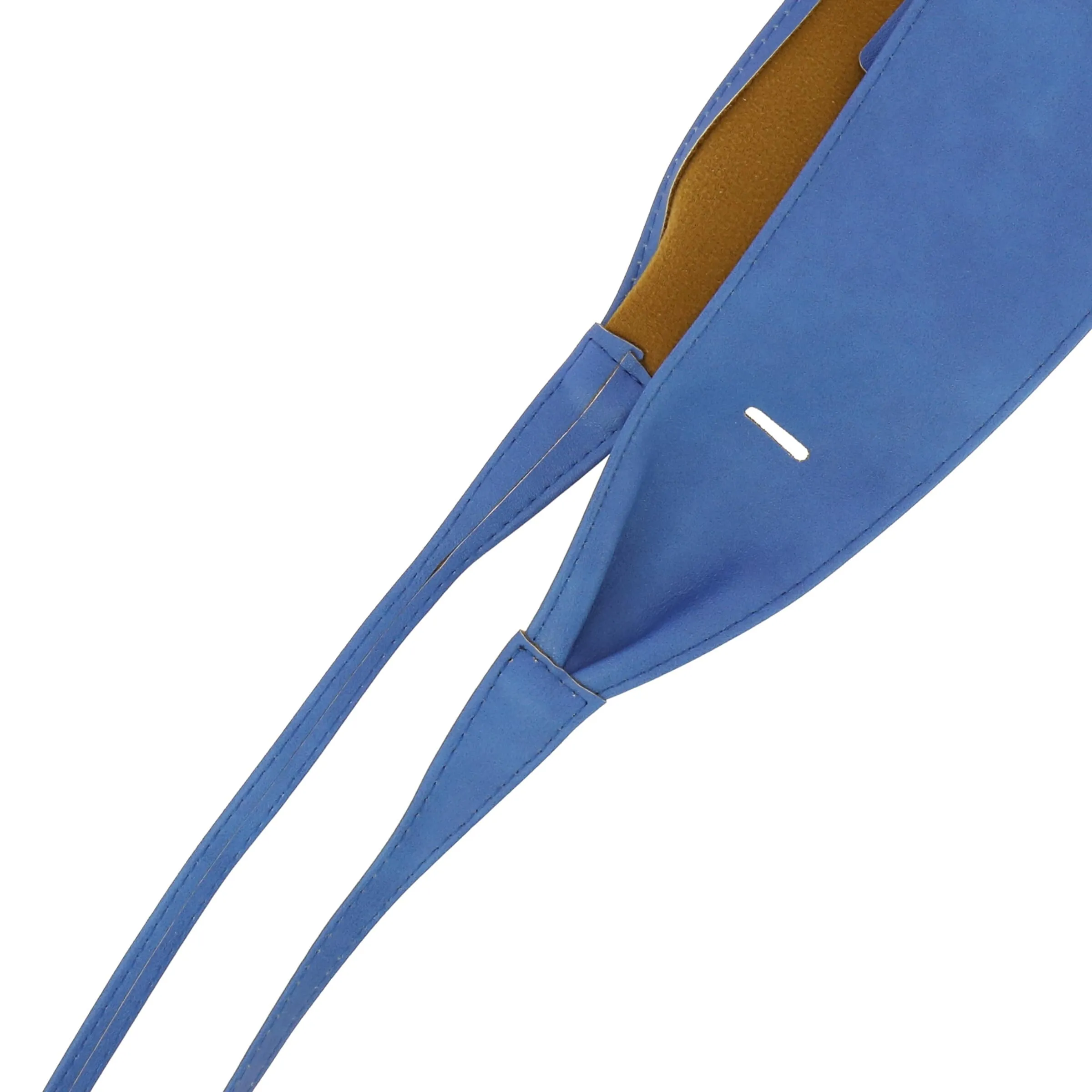 FASHIONGEN Cintura Obi da donna in similpelle, Ciano, 2XL - immagine 7