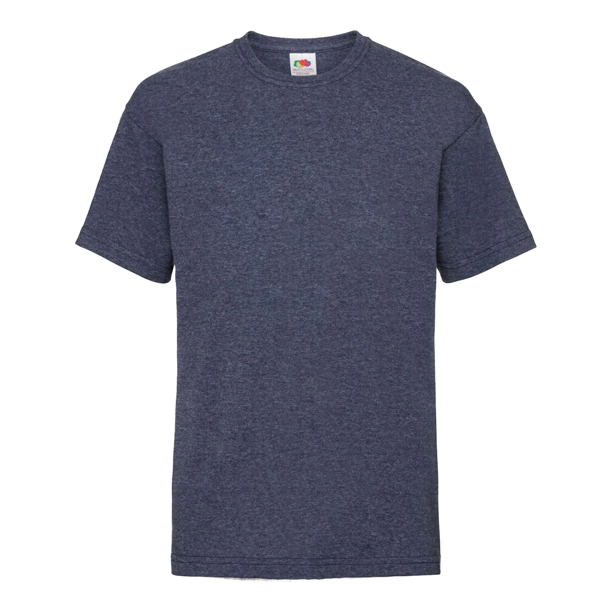 Fruit of the Loom Maglietta da ragazzo, Vintage Navy mélange, 7-8 anni (128) - immagine 1