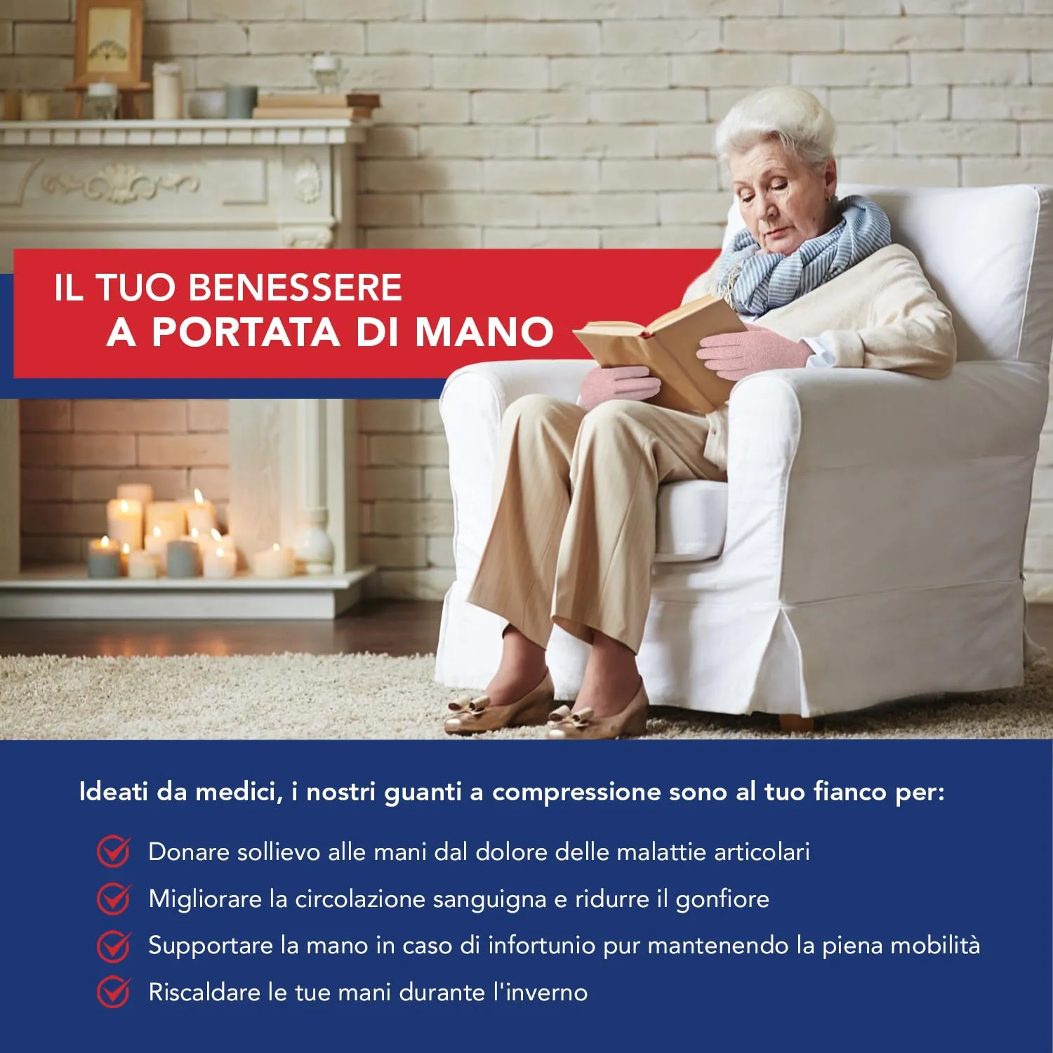 Dr. Arthritis Tutore Tunnel Carpale a Compressione, Rosa, Taglia M, 1 Paio - immagine 2