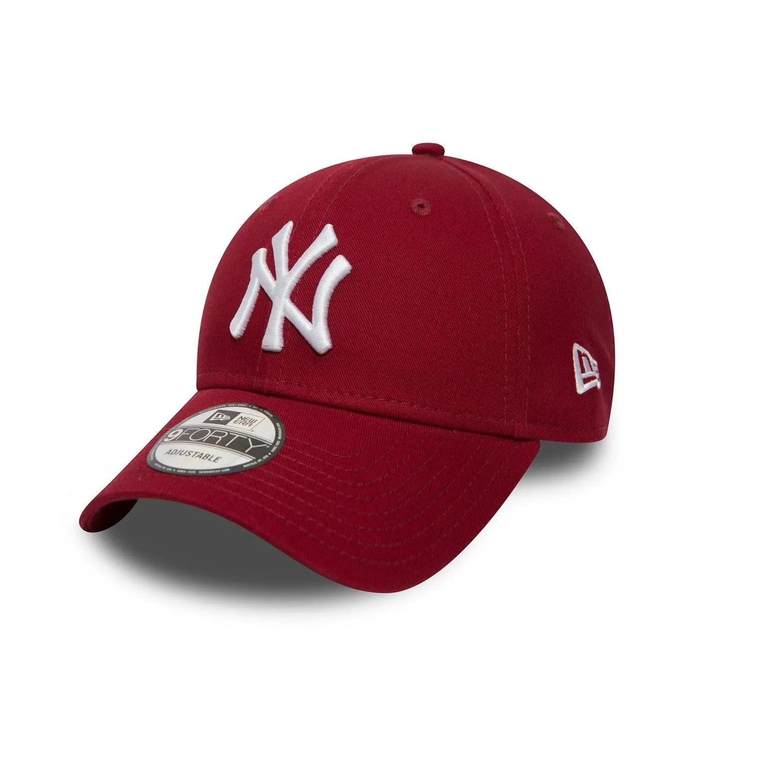 New Era 9Forty MLB NY Yankees Baseball Cap - Rosso Bordeaux - immagine 1