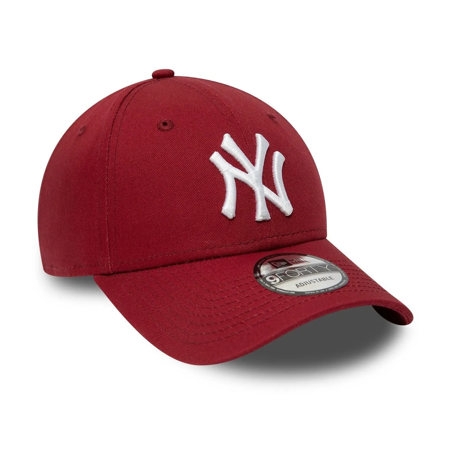 New Era 9Forty MLB NY Yankees Baseball Cap - Rosso Bordeaux - immagine 4