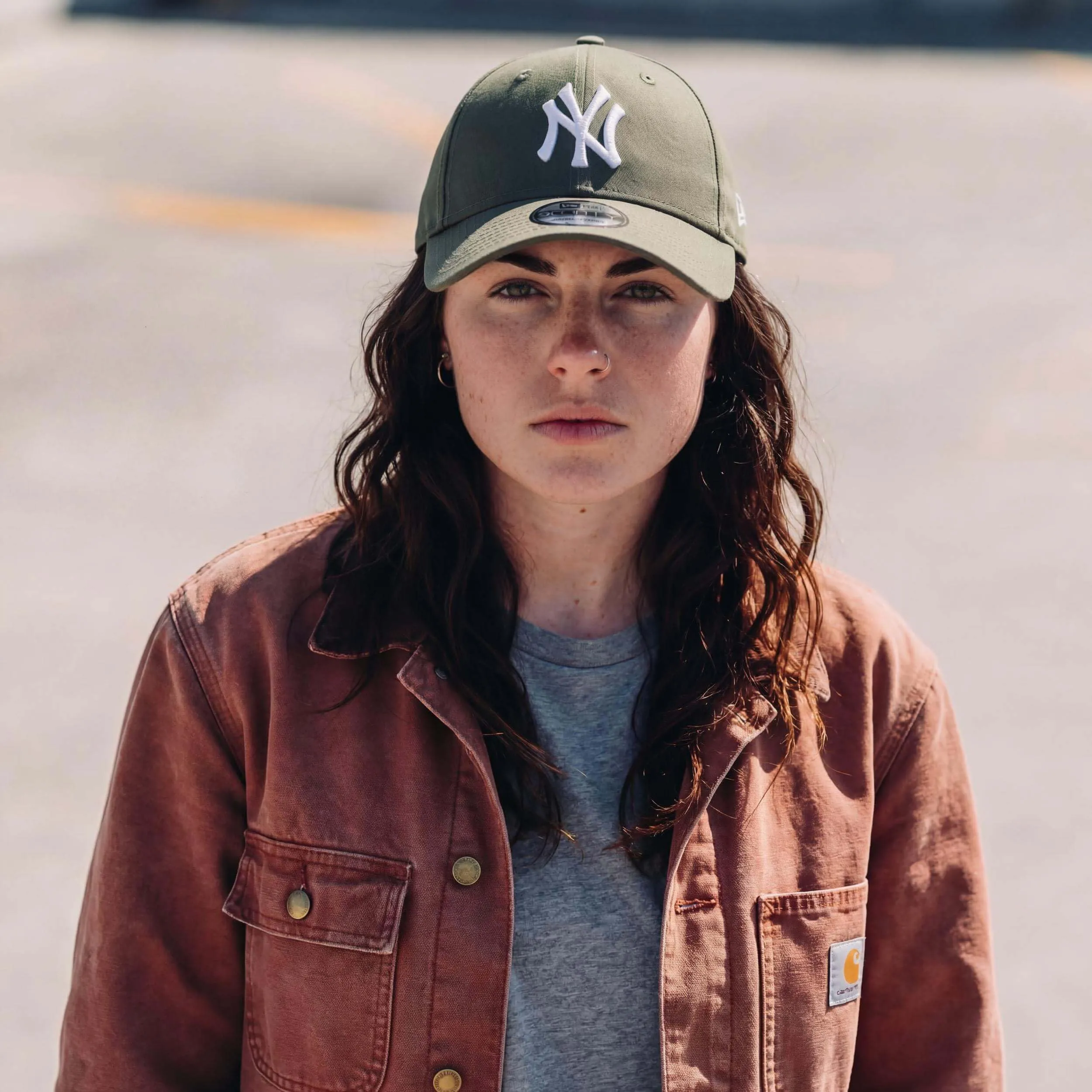 New Era 9Forty MLB NY Yankees Baseball Cap - Oliva - immagine 2
