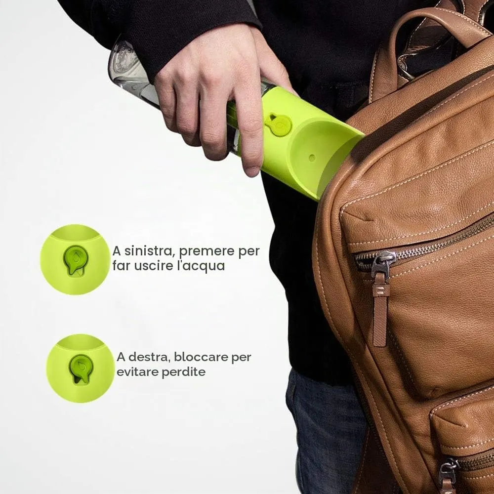 PETKIT Eversweet Borraccia Portatile per Cani, 400 ml, Verde - immagine 6