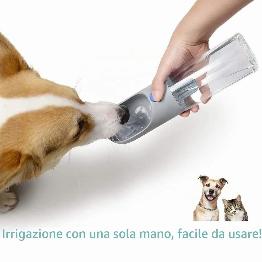 PETKIT Eversweet Borraccia Portatile per Cani, 400 ml, Grigio - immagine 4