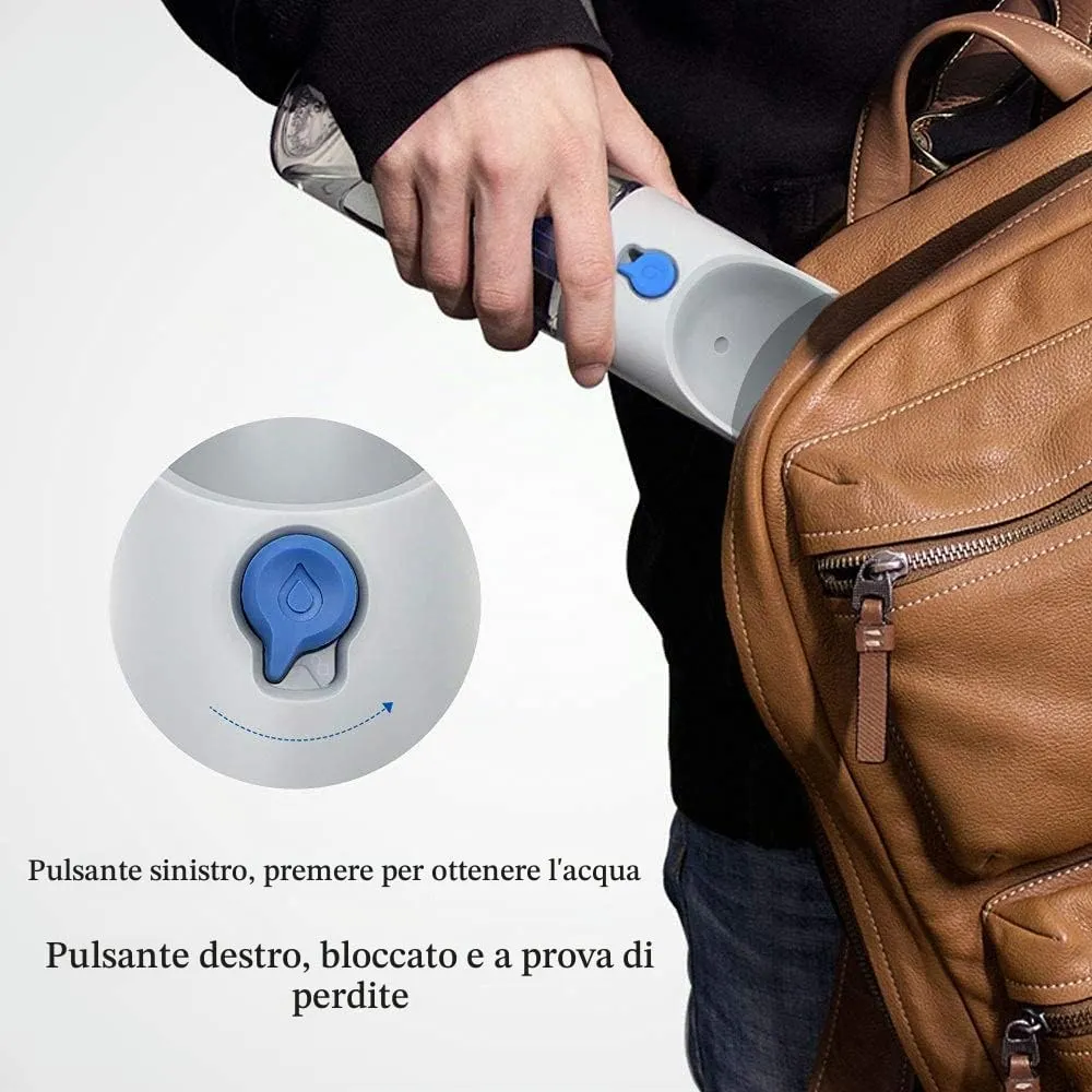 PETKIT Eversweet Borraccia Portatile per Cani, 400 ml, Grigio - immagine 6