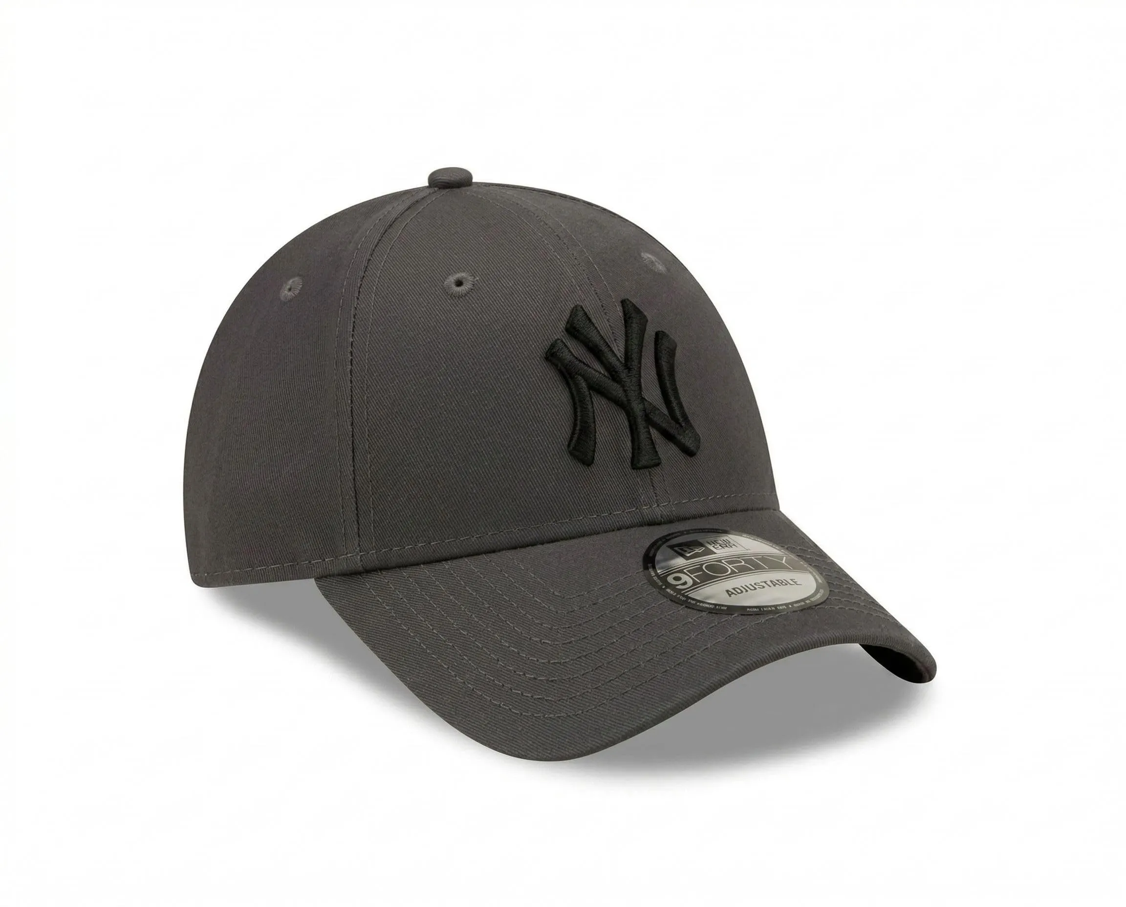 New Era York Yankees 9forty Adjustable Cap League Essential - Graphite - One Size - immagine 2