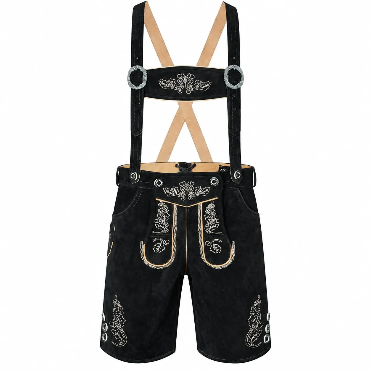 Gloria Wears Pantaloni da uomo Nero 56 - immagine 1