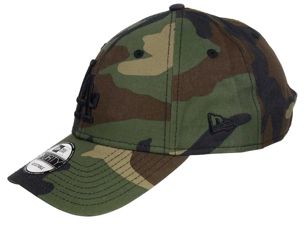 New Era Los Angeles Dodgers 9forty Adjustable Cap League Essential Camouflage One-Size - immagine 1