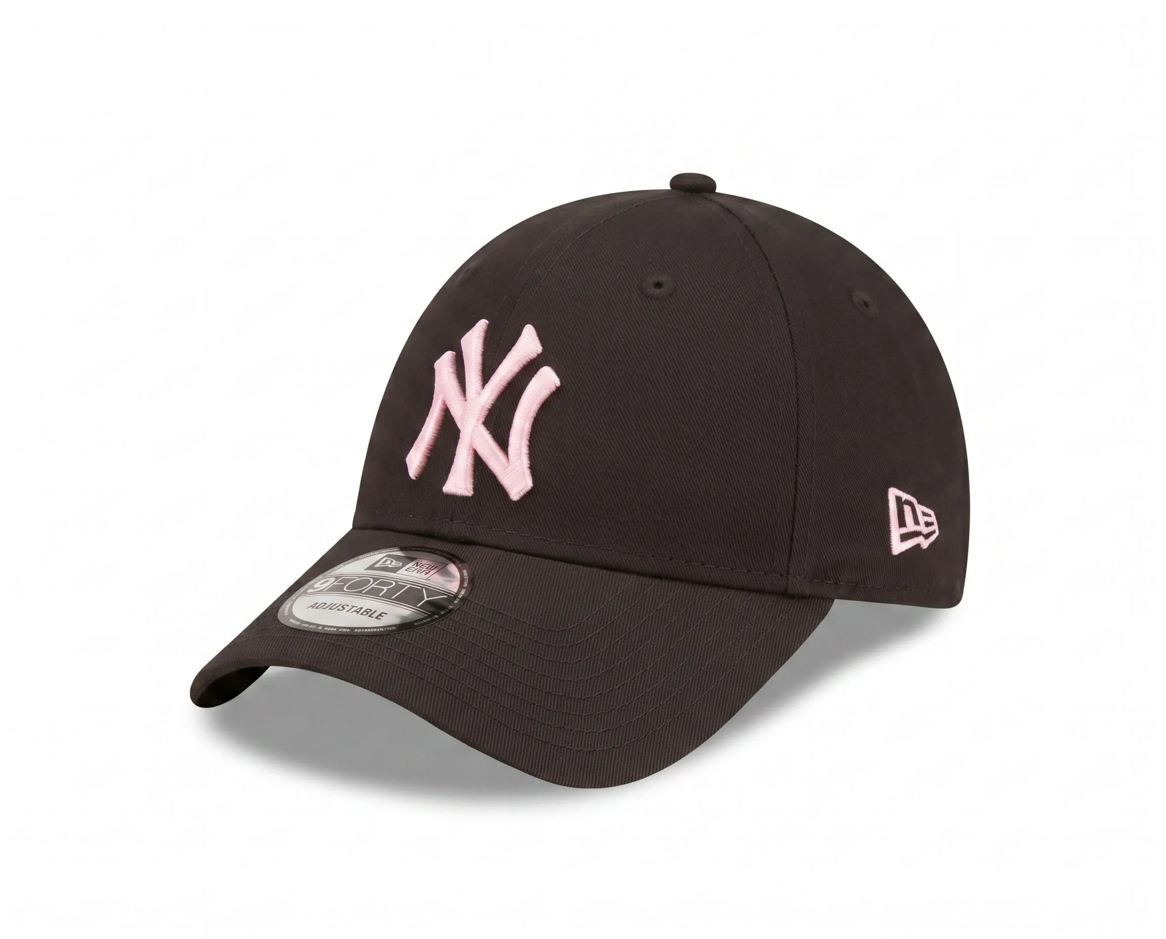 New Era York Yankees 9forty Adjustable Cap League Essential - Black/Pink - One Size - immagine 1